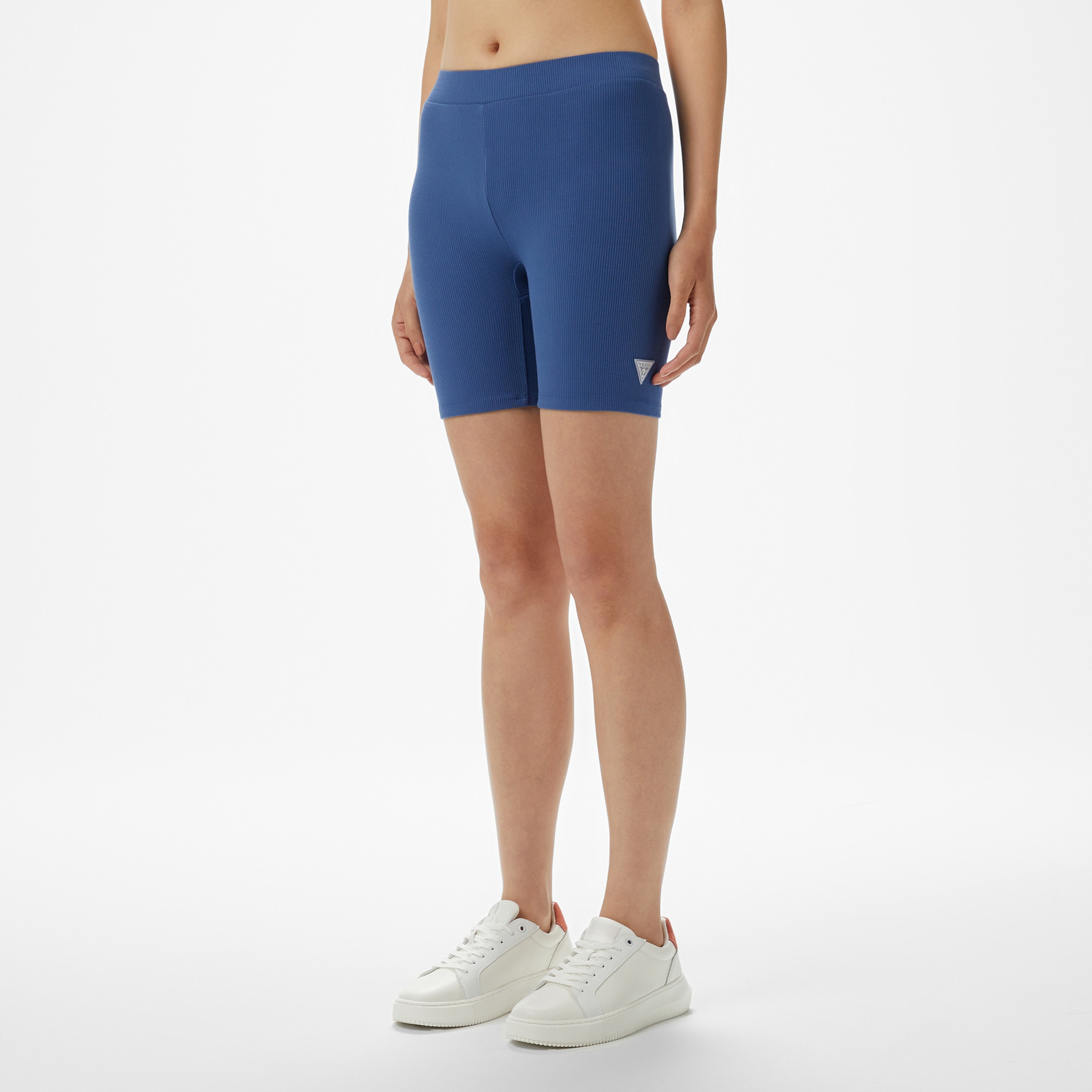 Guess Kadın Mavi Kısa Tayt