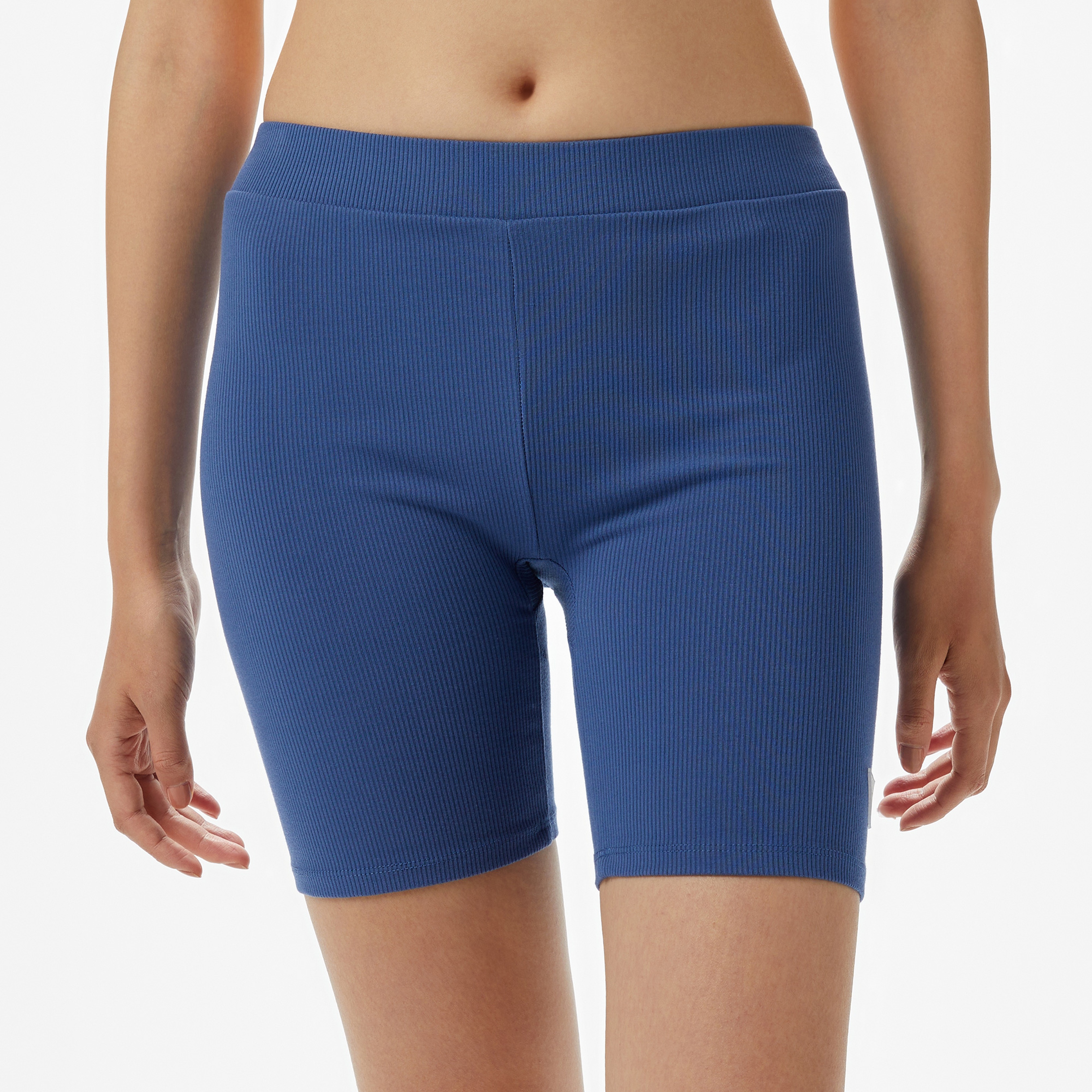 Guess Kadın Mavi Kısa Tayt