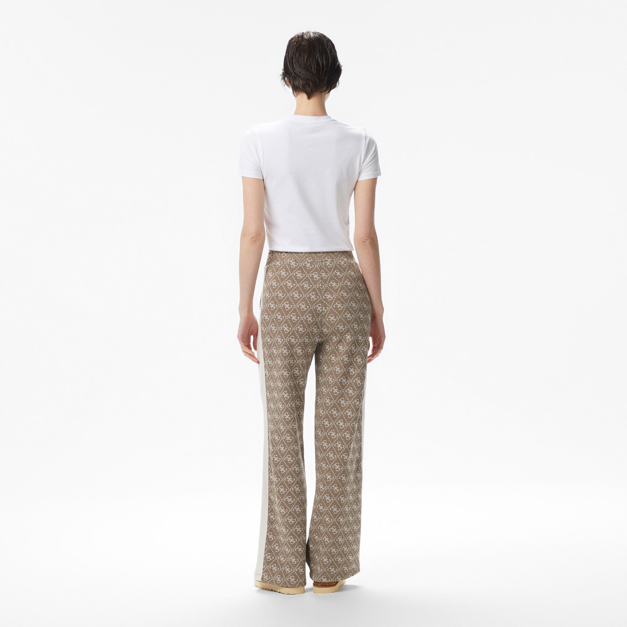 Guess Rhombus Regular Fit Kadın Renkli Eşofman Altı