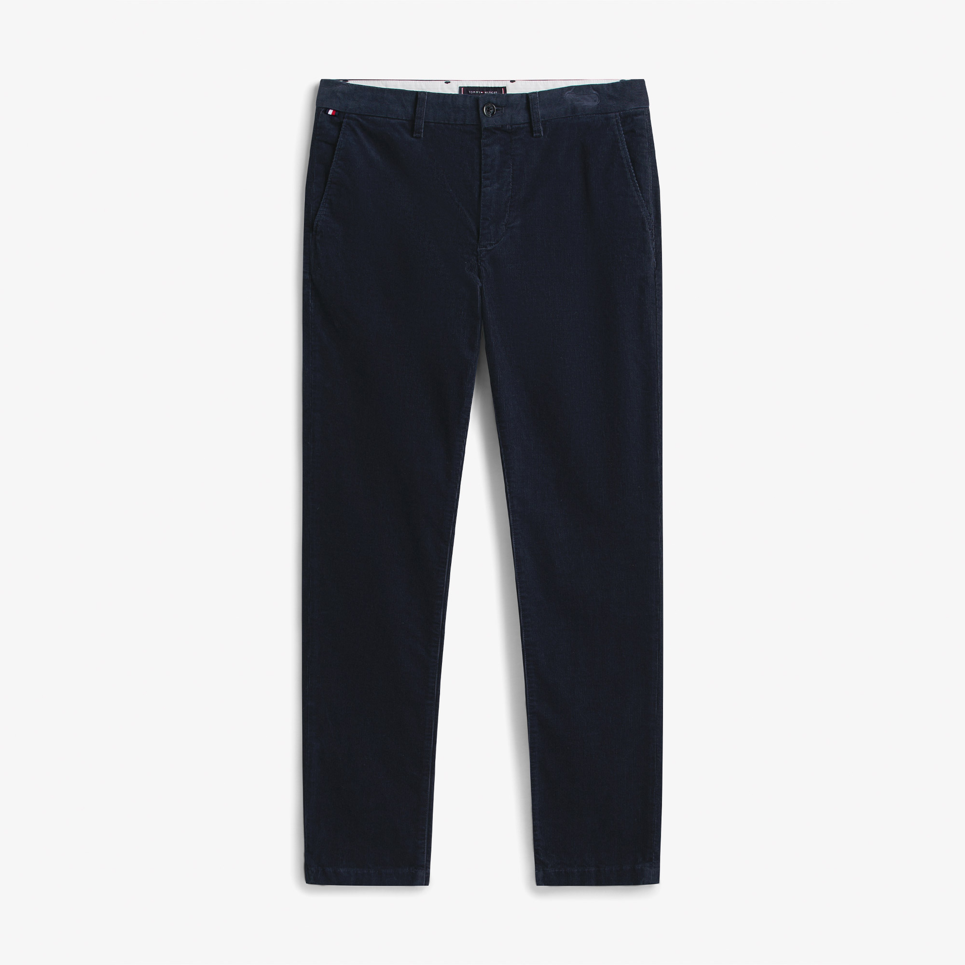 Tommy Hilfiger Denton Corduroy Erkek Mavi Chino Pantolon