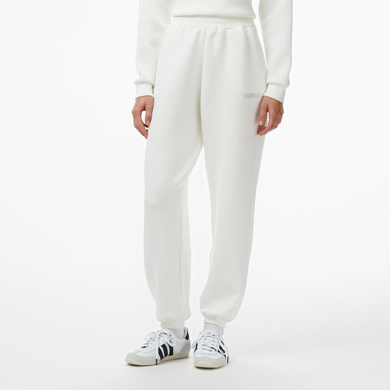 Guess Cecilia Scuba Kadın Krem Eşofman Altı