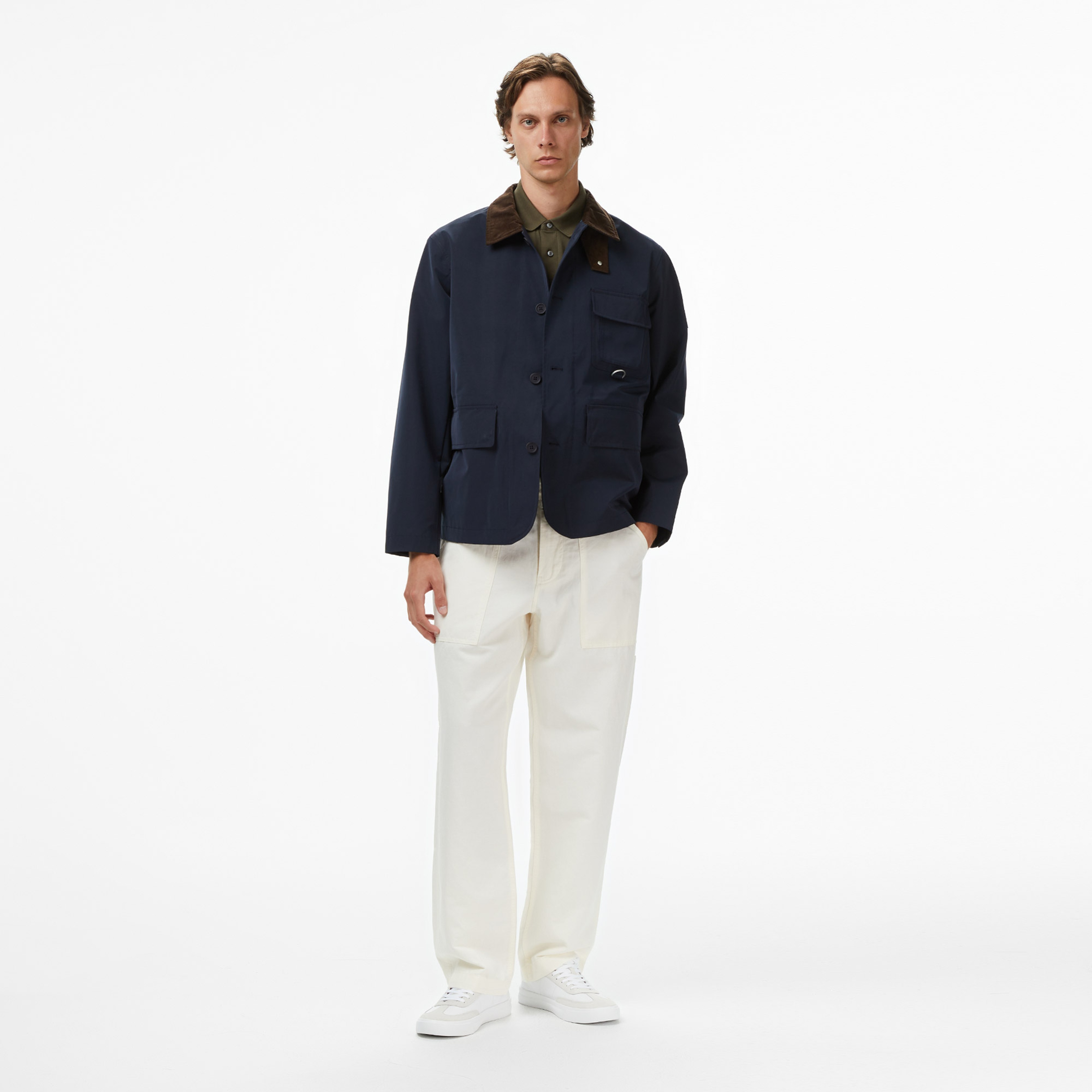 Tommy Hilfiger Wet Weather Barn Erkek Mavi Ceket