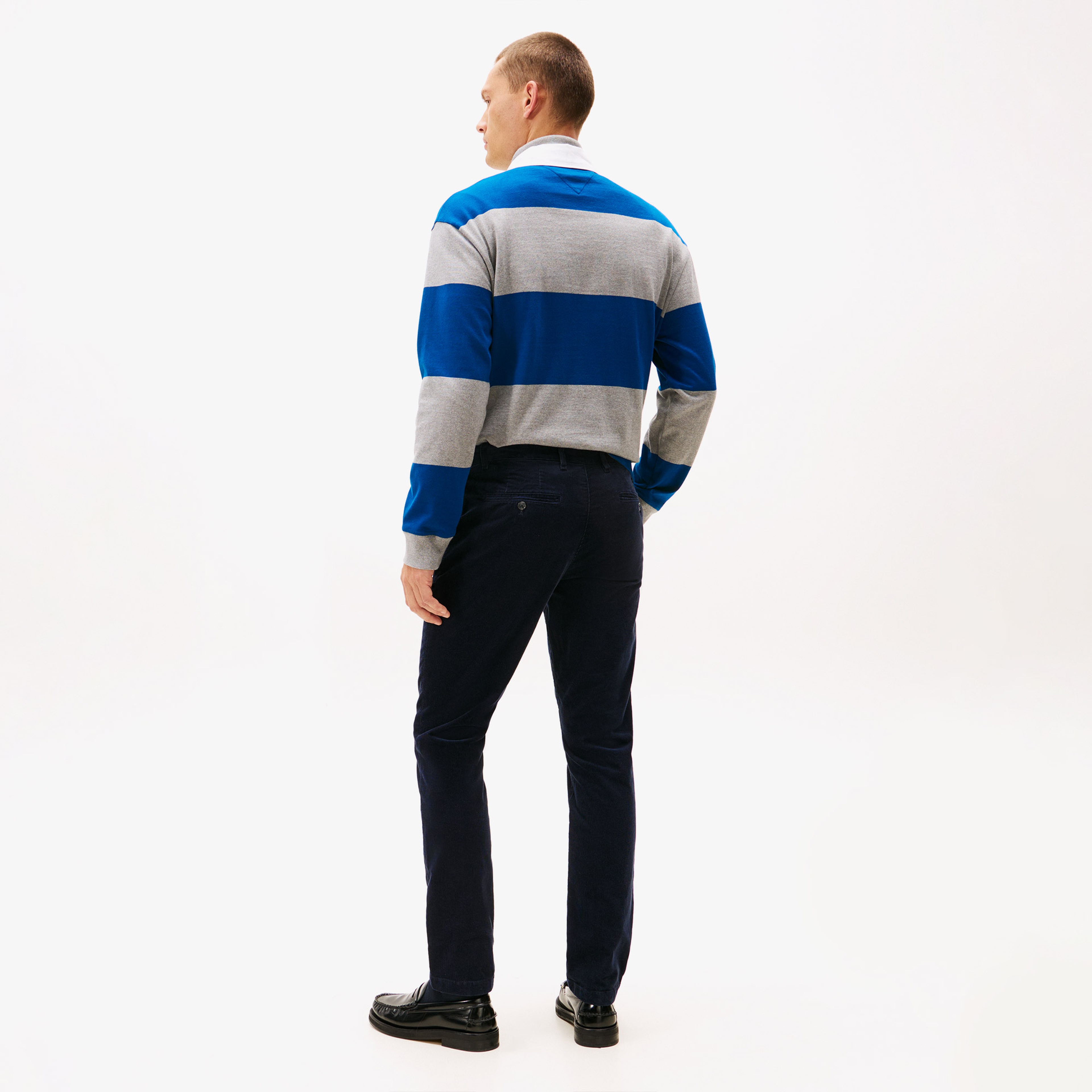 Tommy Hilfiger Denton Corduroy Erkek Mavi Chino Pantolon
