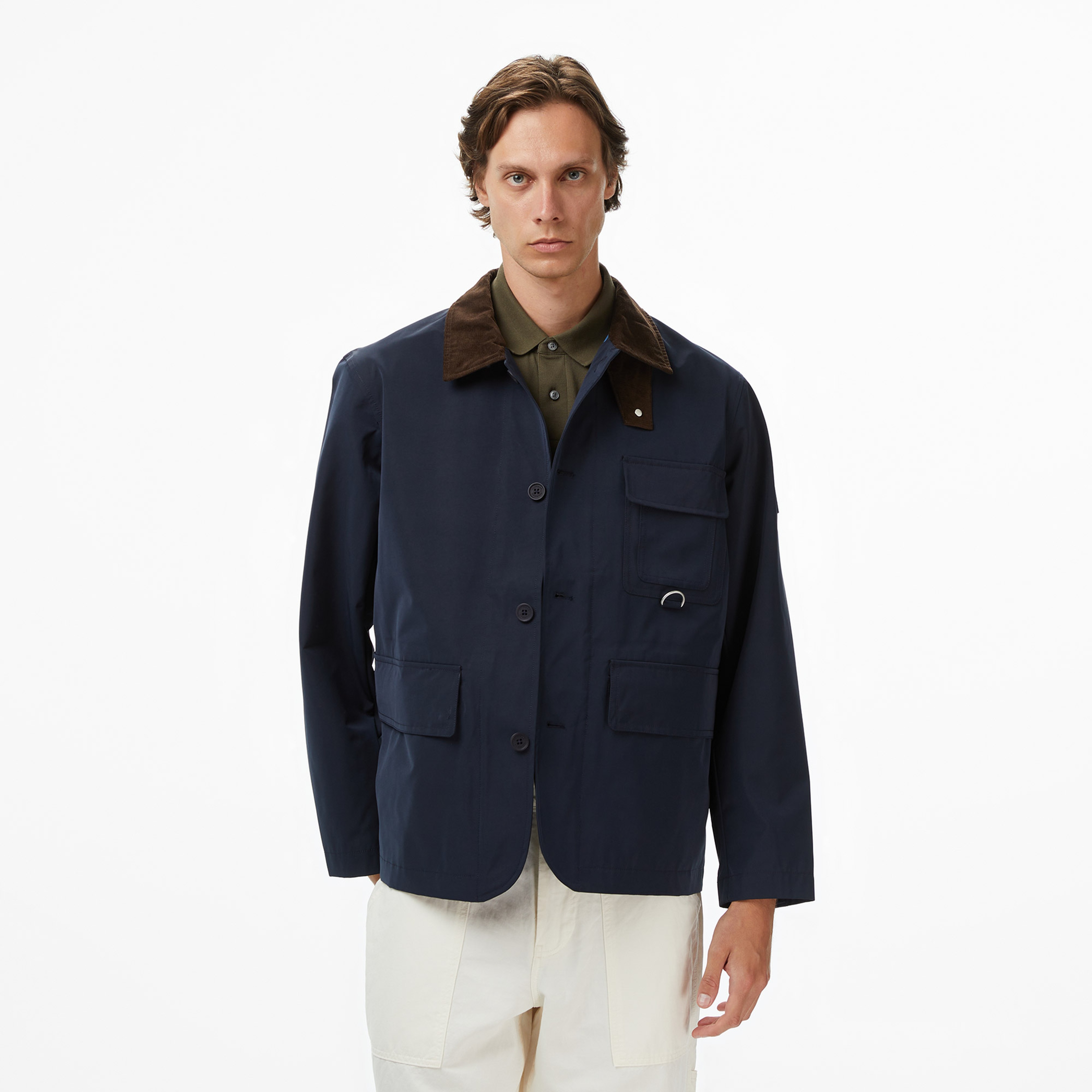 Tommy Hilfiger Wet Weather Barn Erkek Mavi Ceket