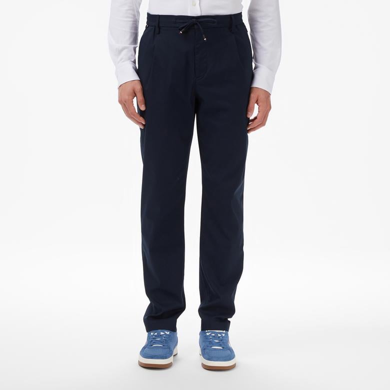 Tommy Hilfiger Harlem Tech Twill Erkek Mavi Pantolon