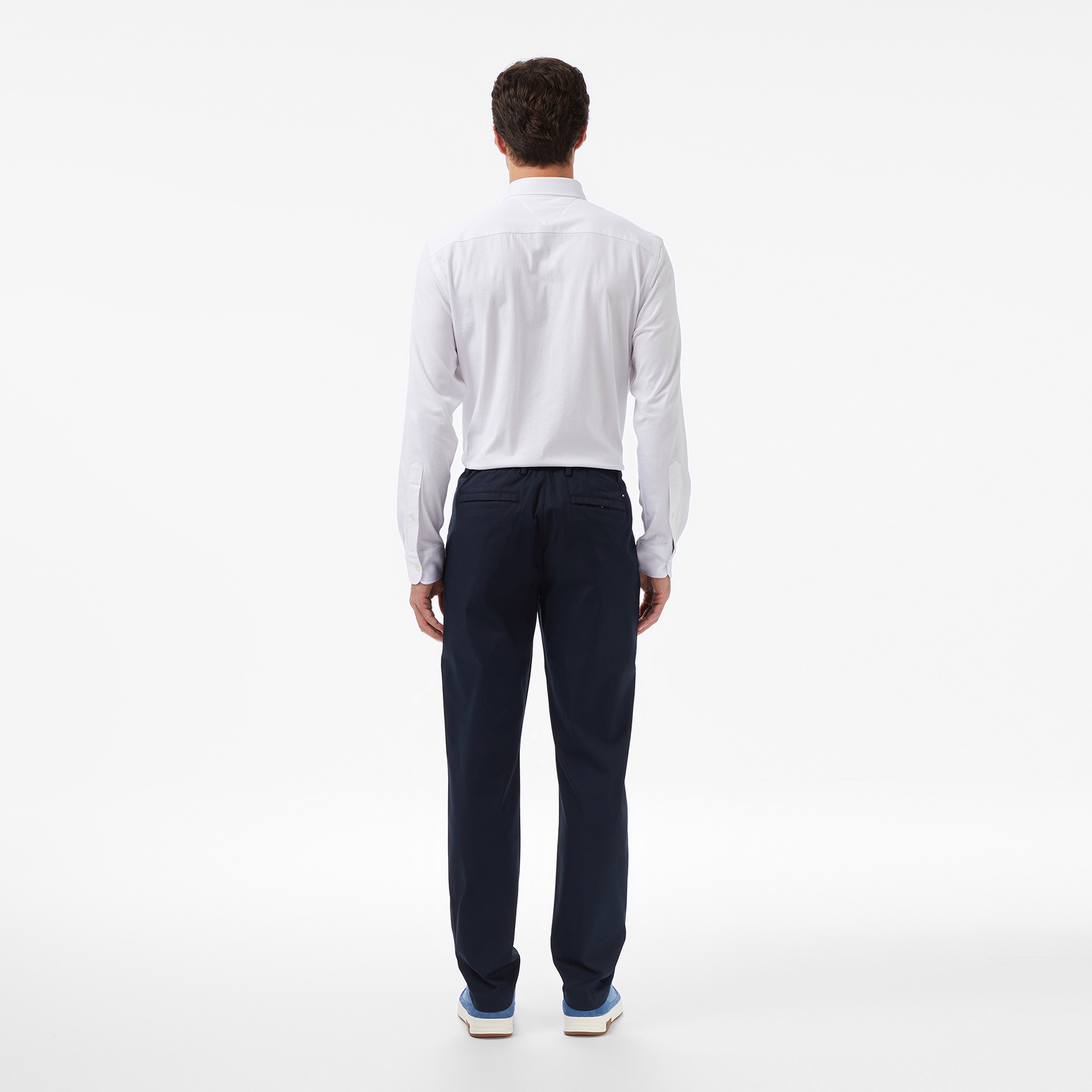 Tommy Hilfiger Harlem Tech Twill Erkek Mavi Pantolon