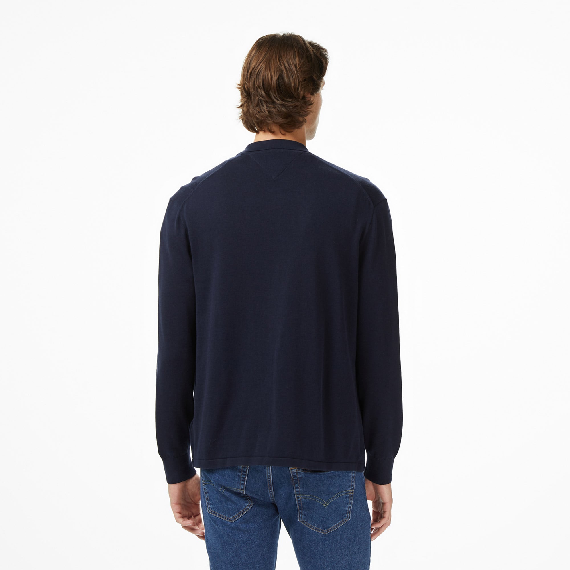 Tommy Hilfiger Core Essential Erkek Mavi Hırka