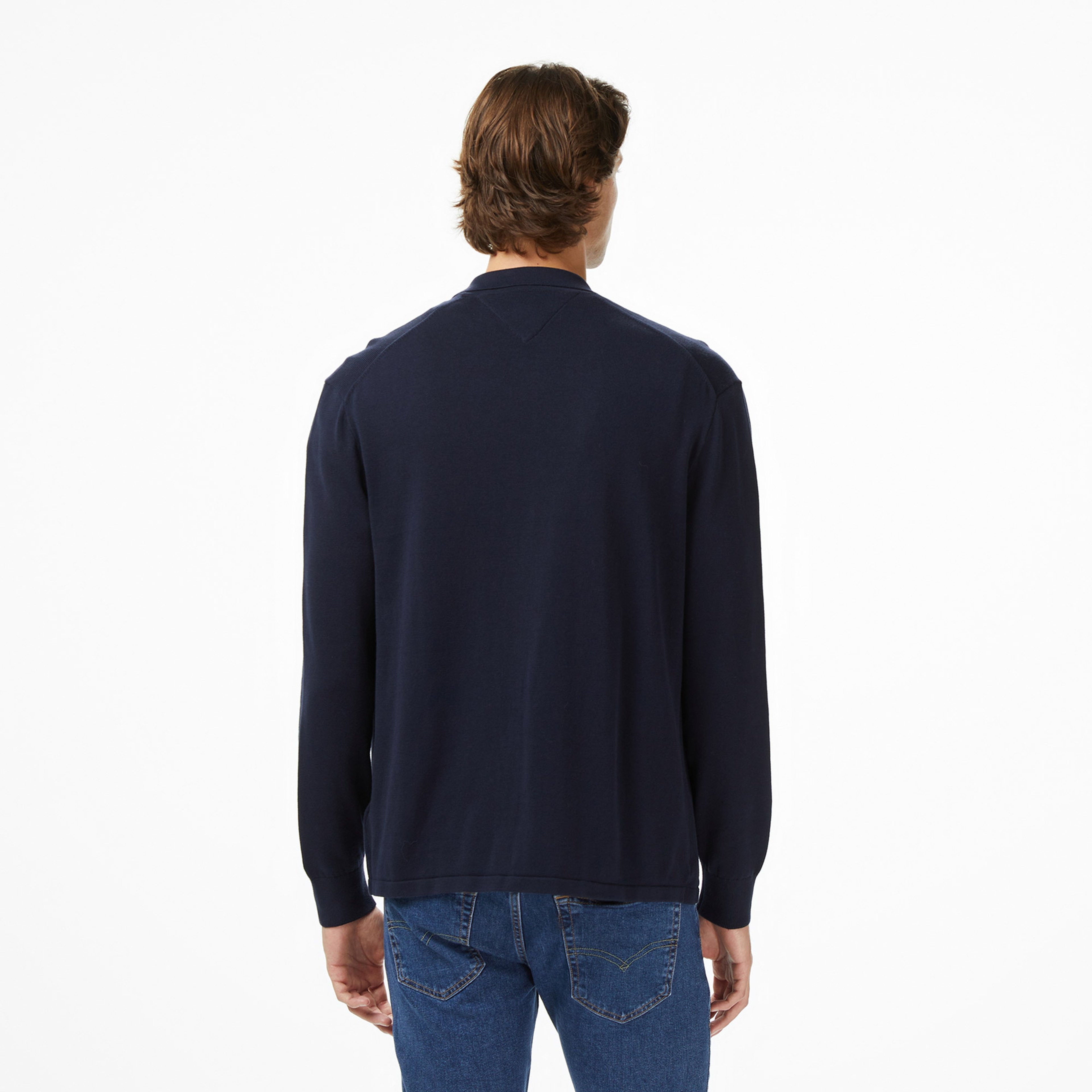 Tommy Hilfiger Core Essential Erkek Mavi Hırka