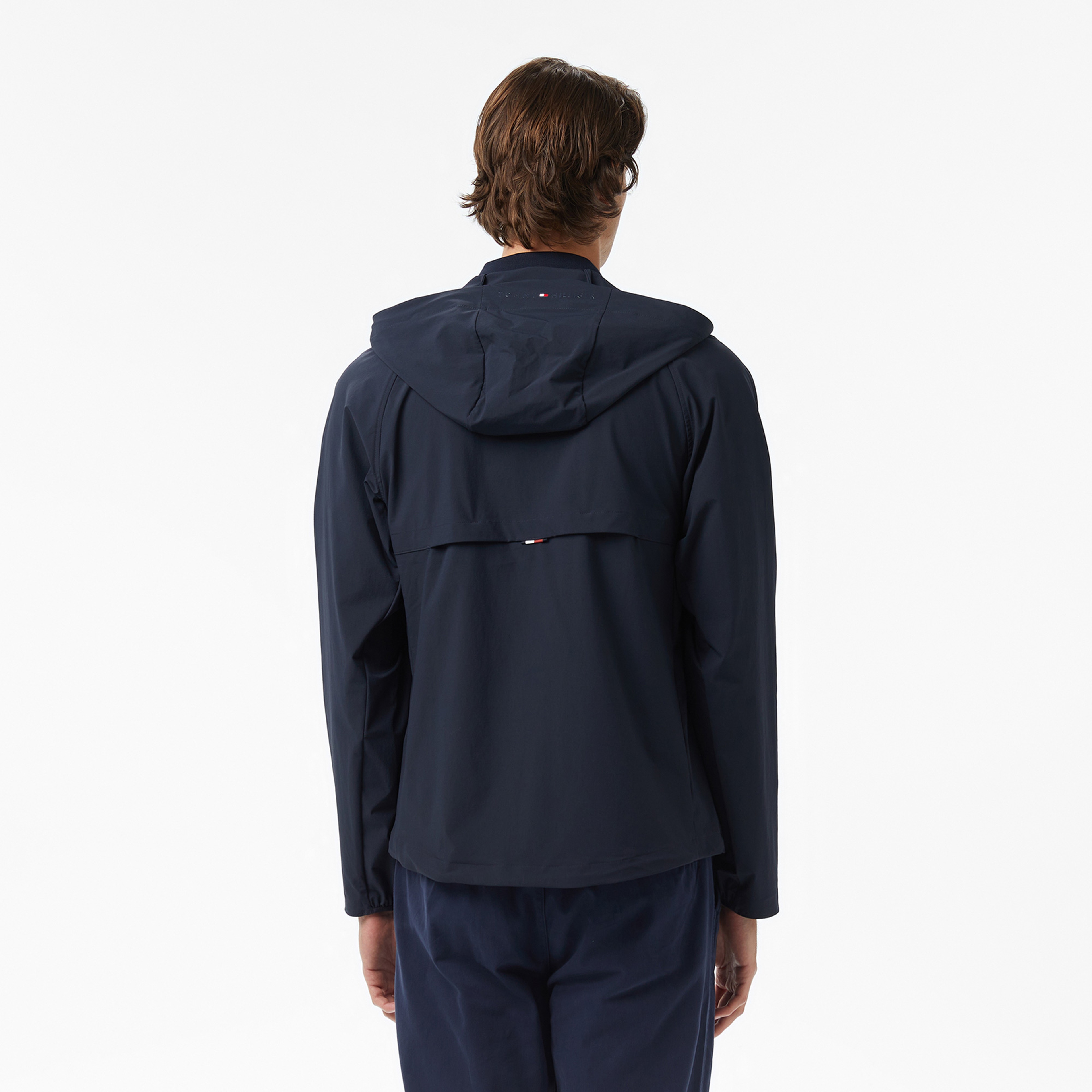 Tommy Hilfiger Essentials Tech Plus Erkek Mavi Ceket