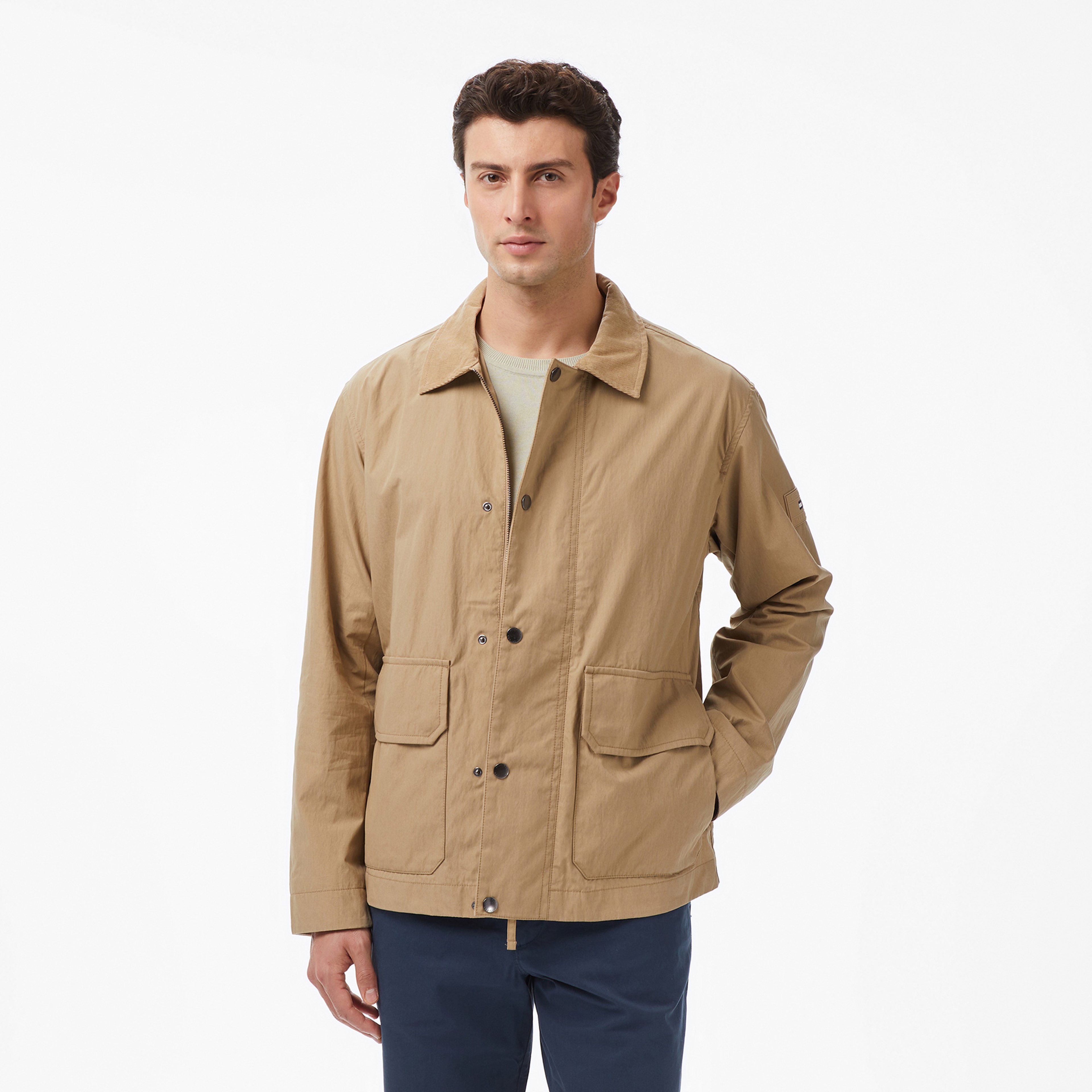 Tommy Hilfiger Walking Erkek Bej Ceket