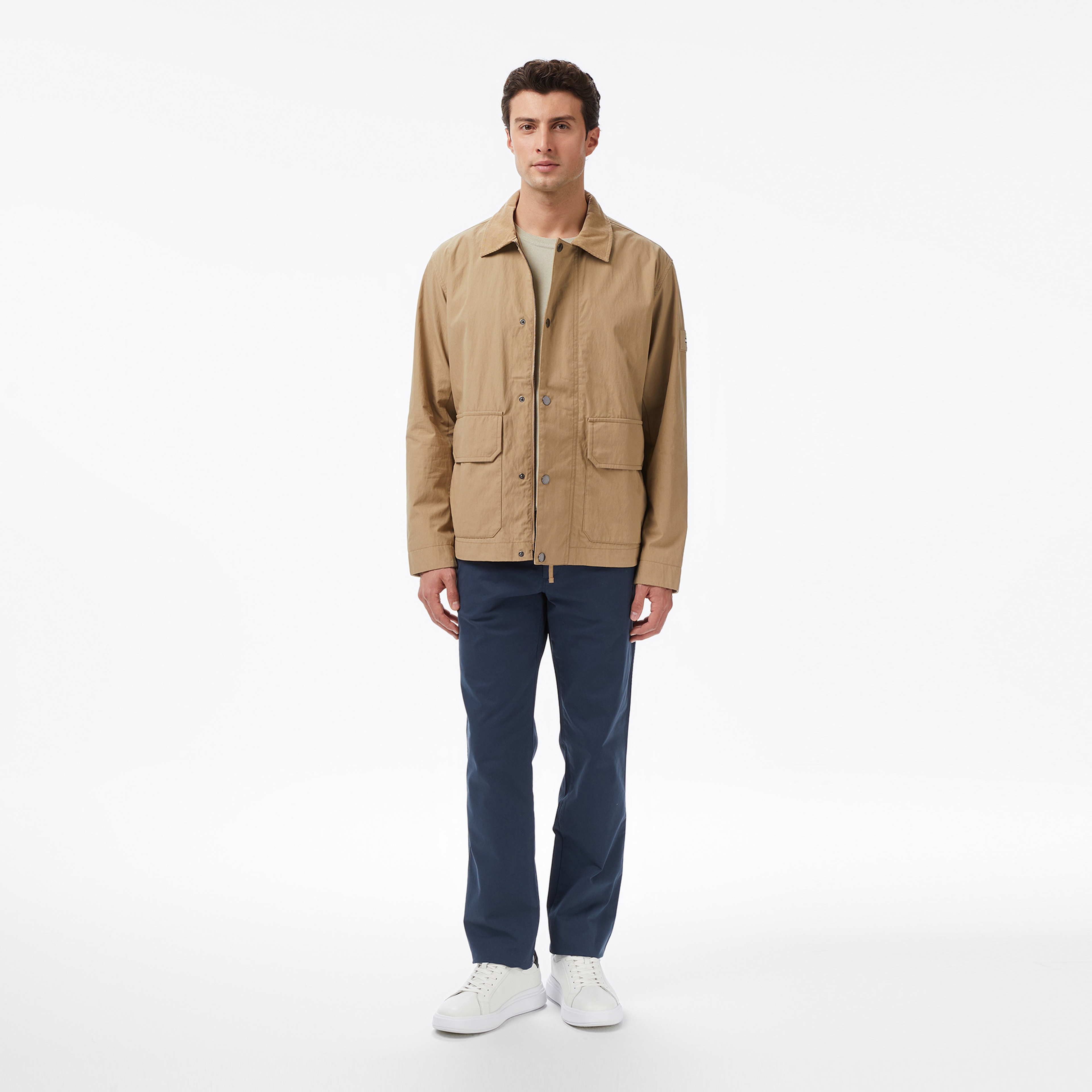 Tommy Hilfiger Walking Erkek Bej Ceket