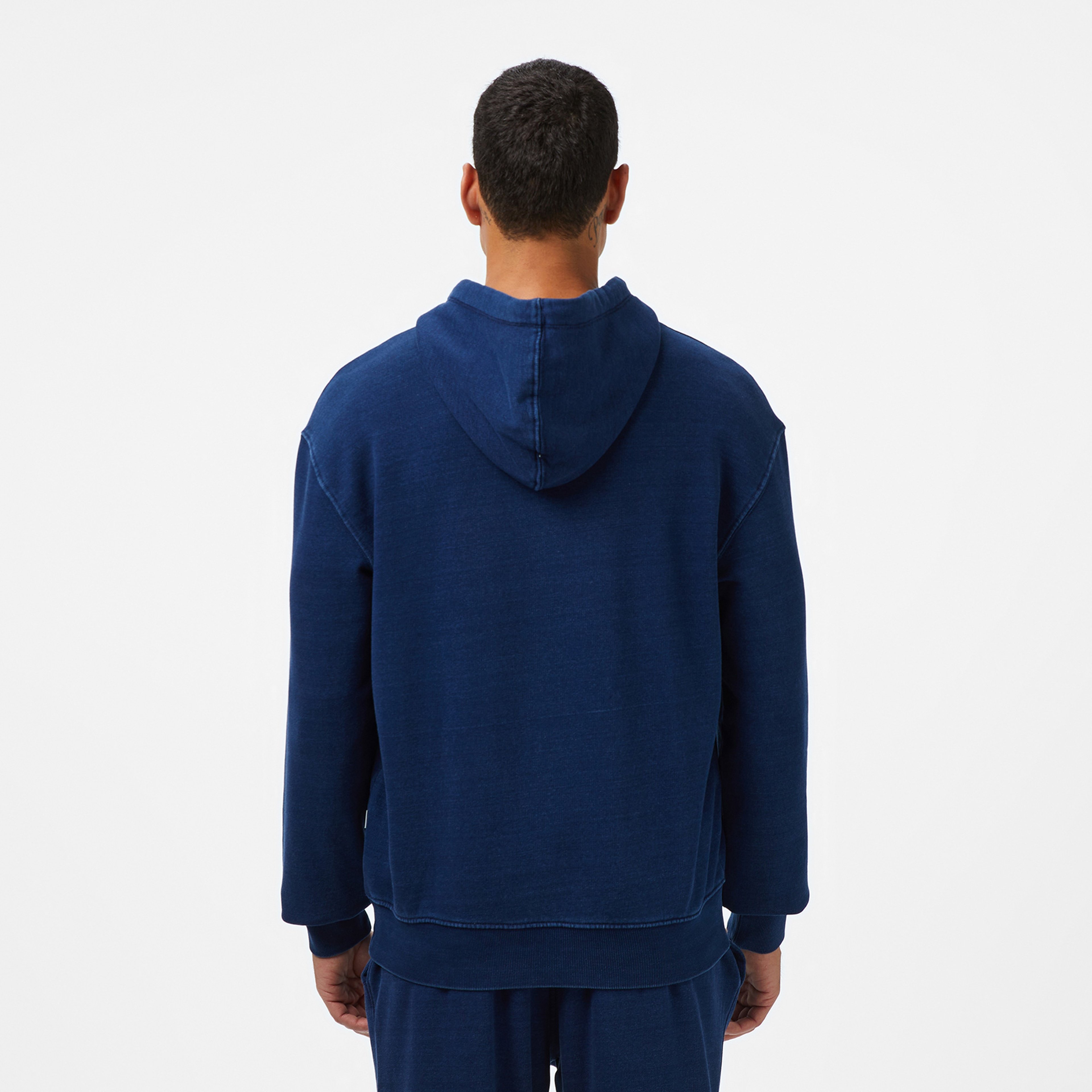 Guess Jeans Erkek Lacivert Sweatshirt