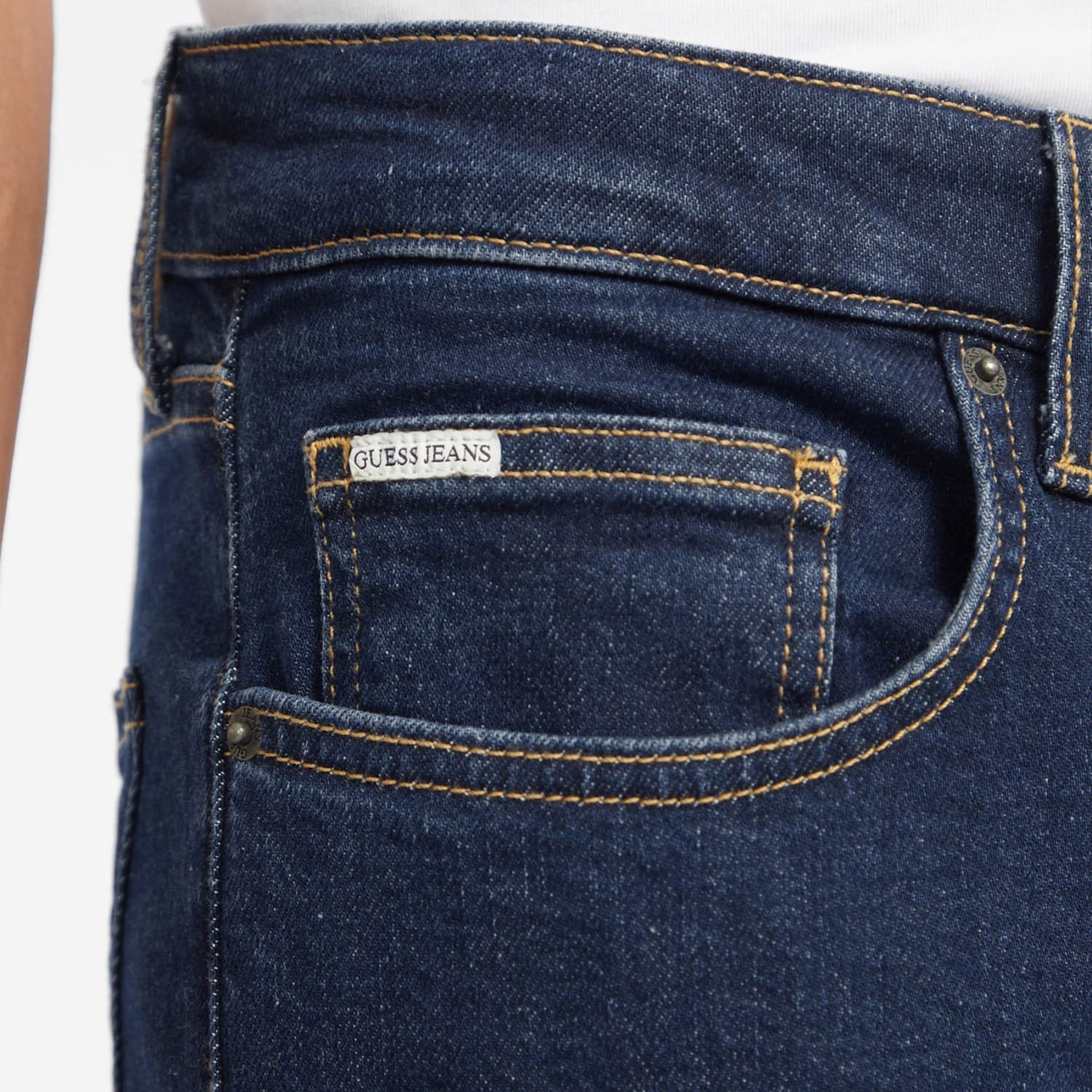 Guess G14İm Eco Recy Varane Indigo Erkek Mavi Jean