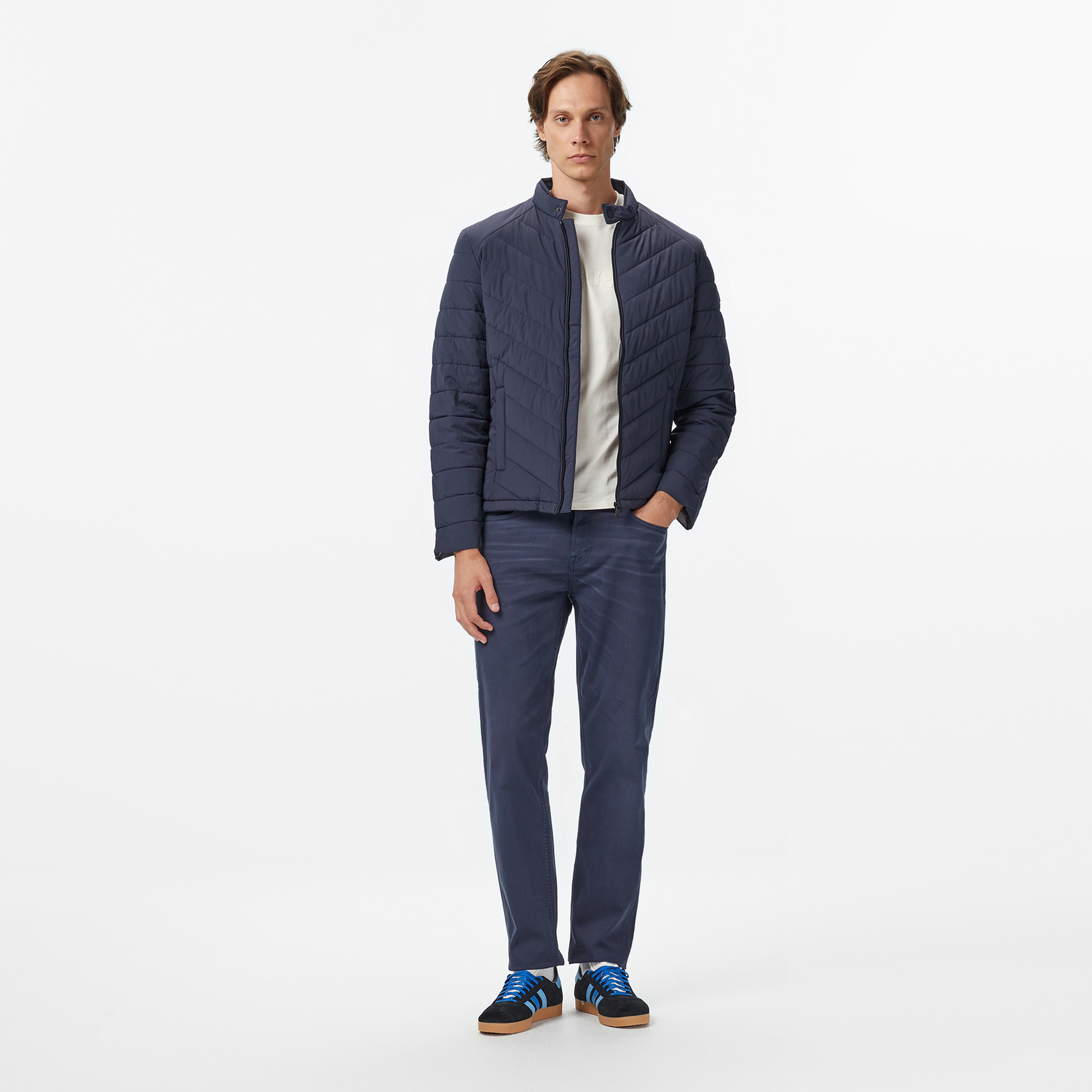 Guess Kerja Erkek Lacivert Ceket