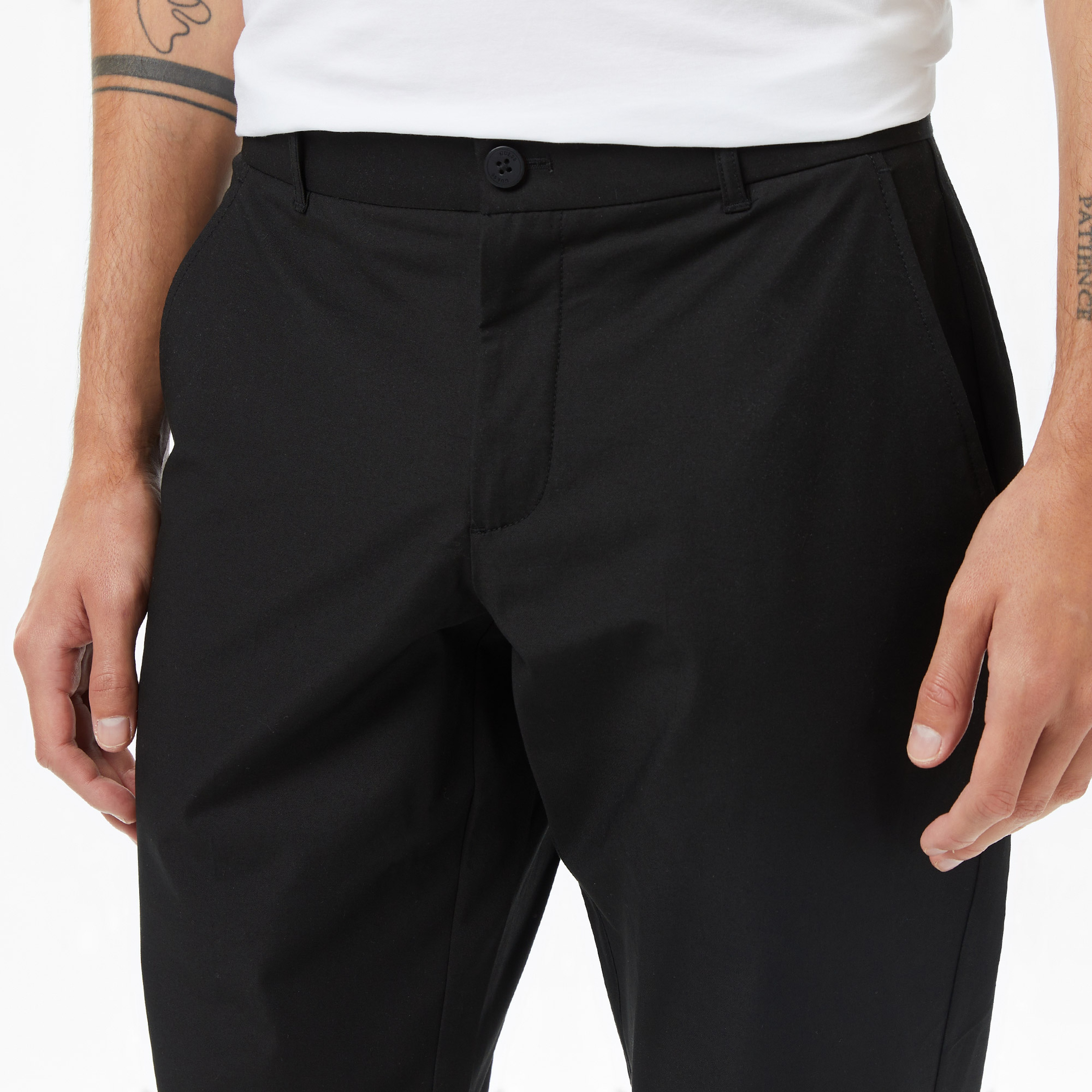 Guess Myron Slim Fit Erkek Siyah Pantolon