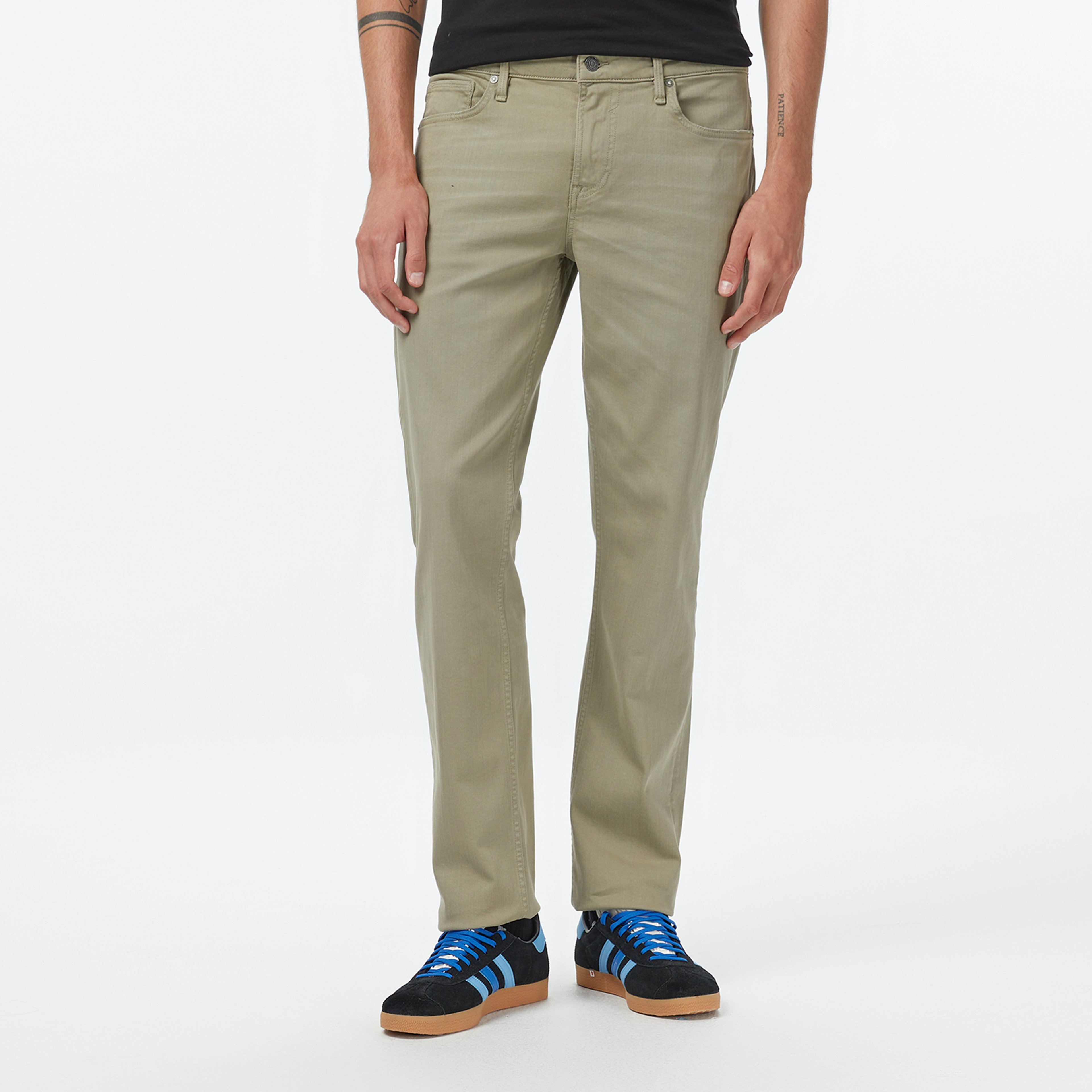 Guess Angels Slim Fit Erkek Yeşil Pantolon