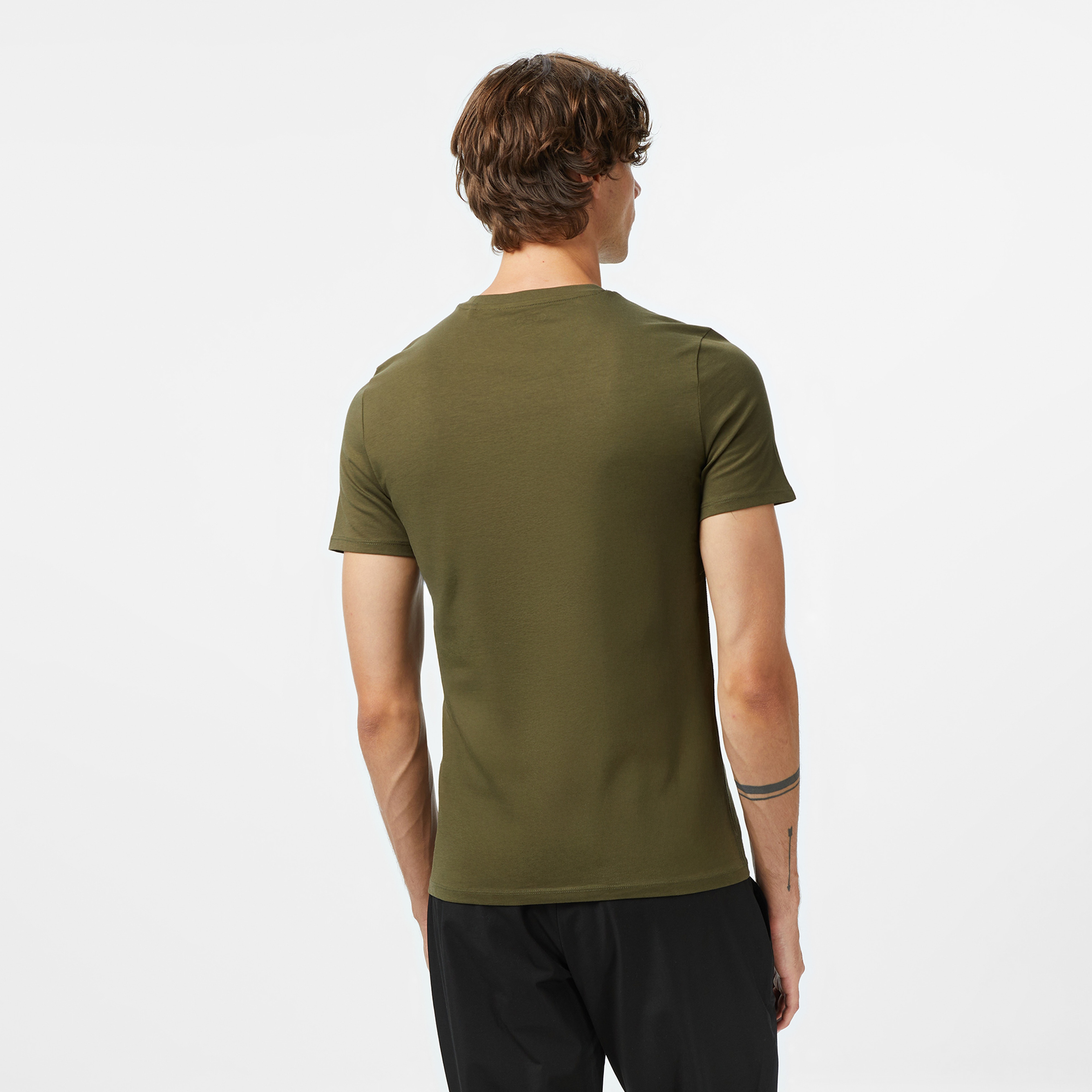 Guess Core Slim Fit Erkek Yeşil T-Shirt