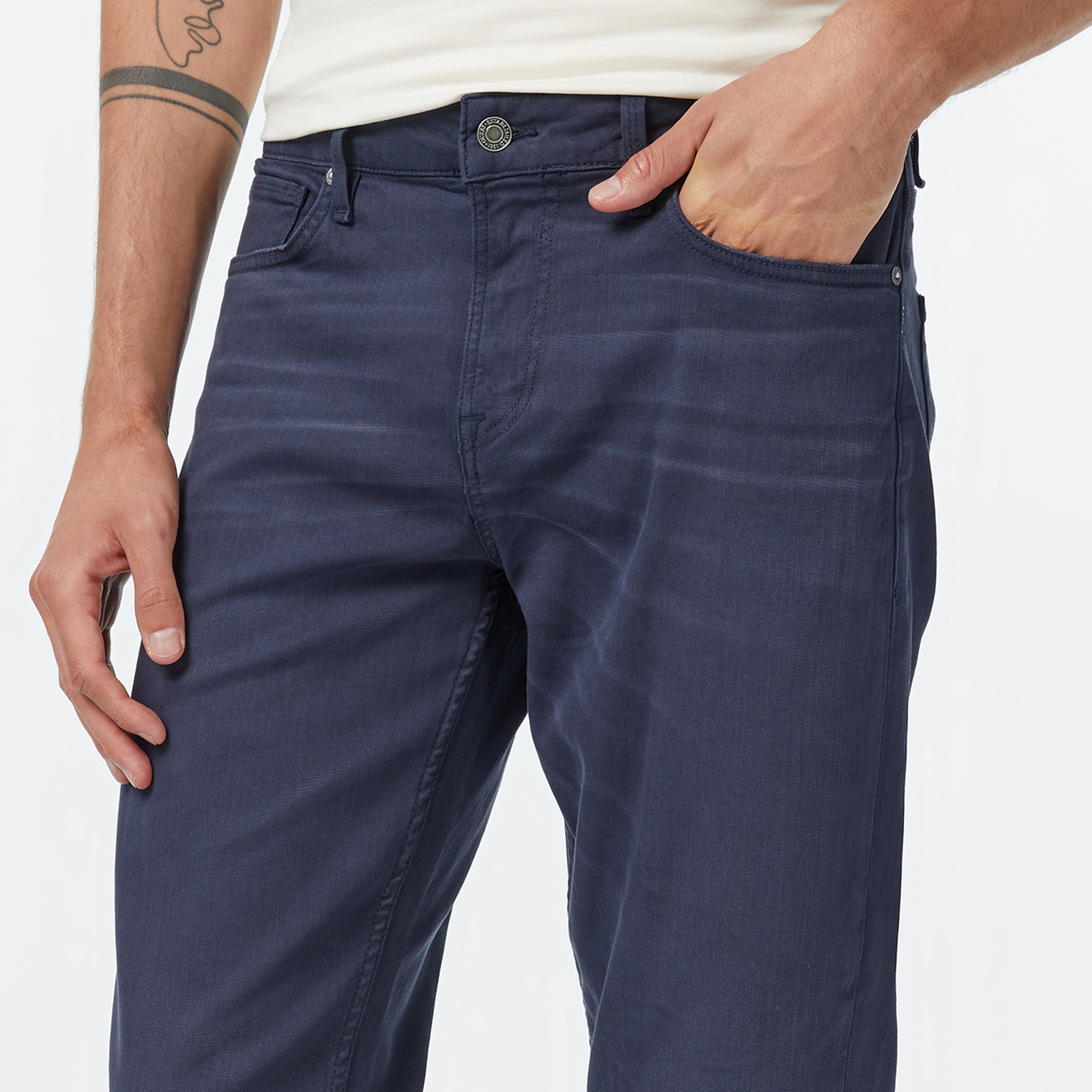 Guess Angels Slim Fit Erkek Lacivert Pantolon