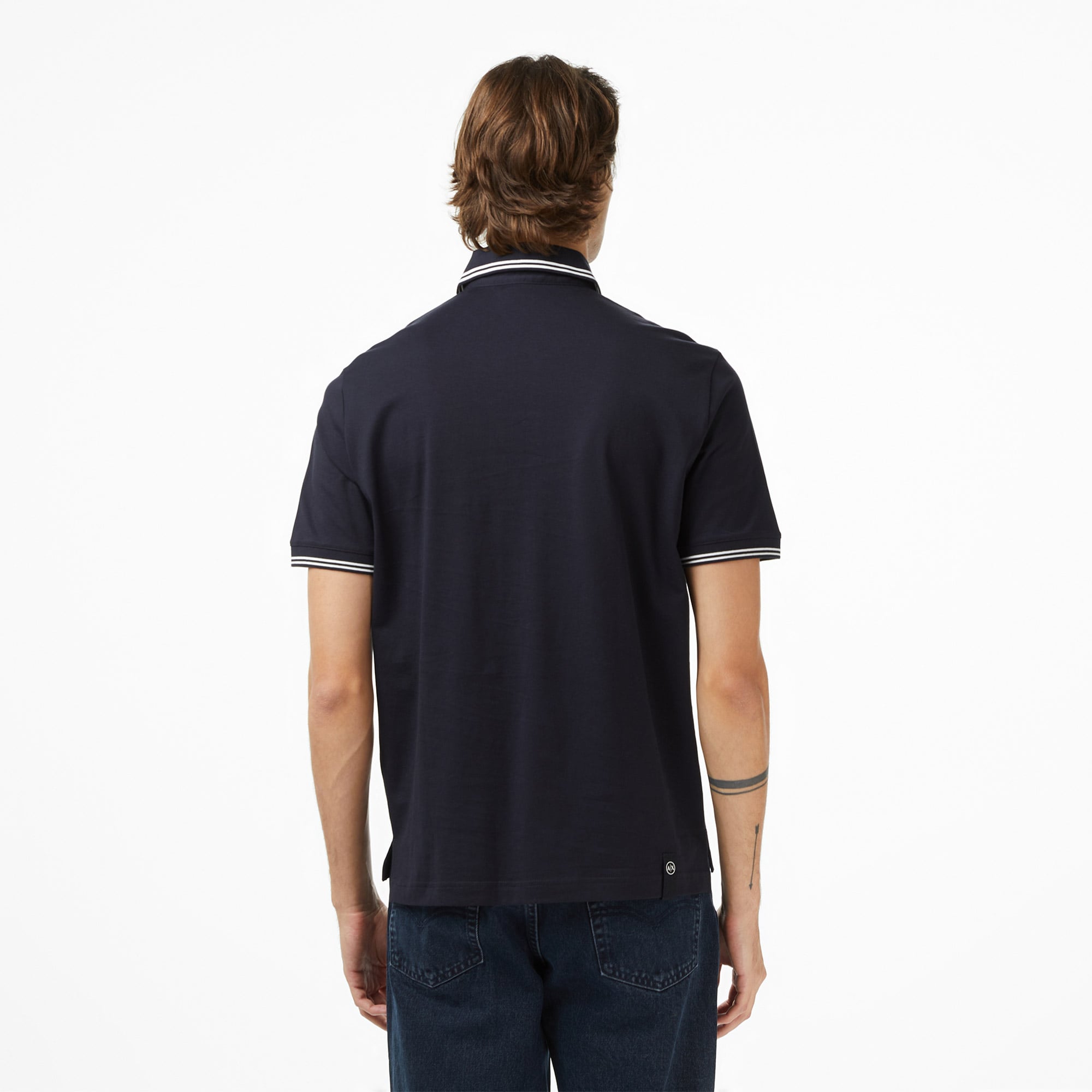 Armani Exchange Erkek Lacivert Polo