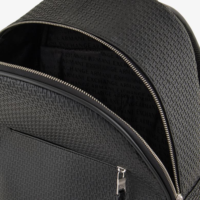 Armani Exchange Erkek Siyah Sırt Çantası