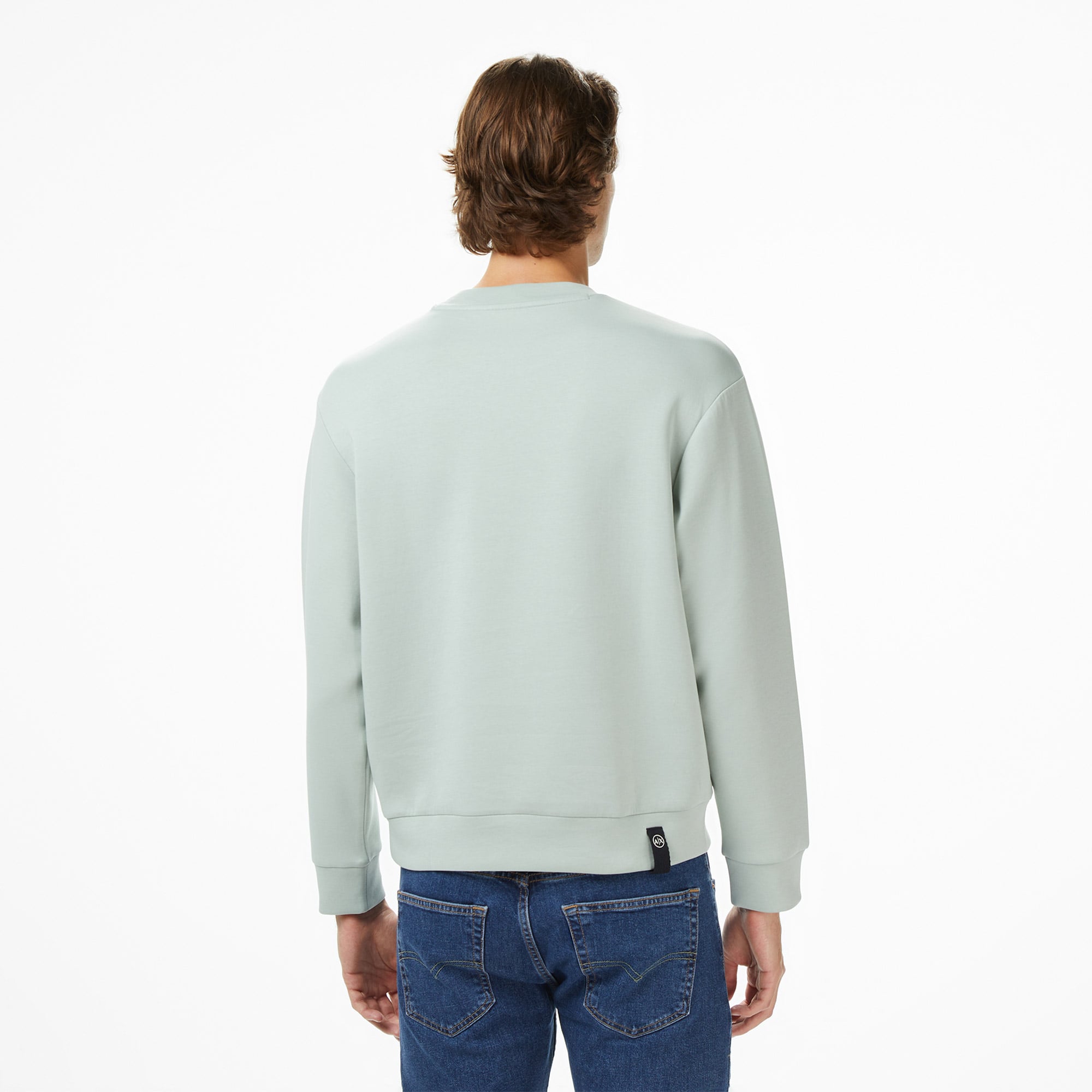 Armani Exchange Erkek Gri Sweatshirt