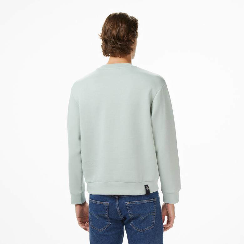 Armani Exchange Erkek Gri Sweatshirt