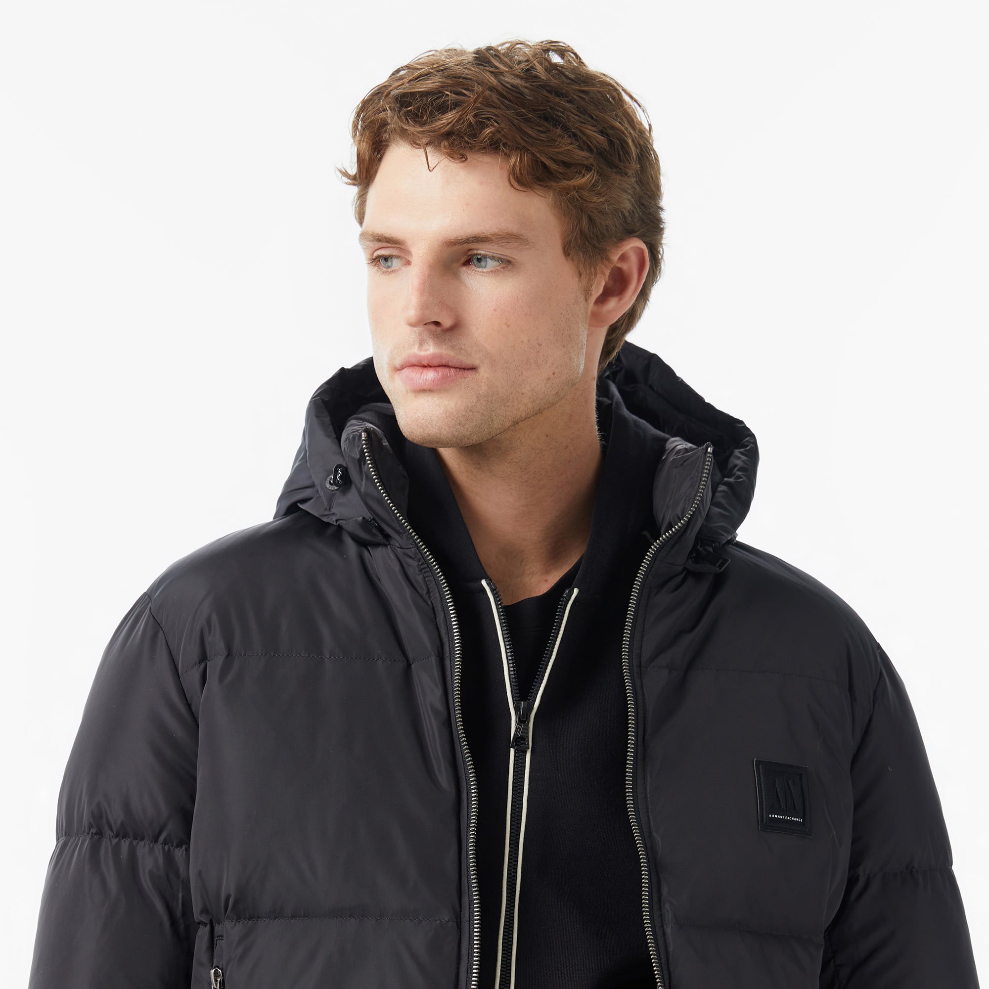 Armani Exchange Erkek Siyah Ceket