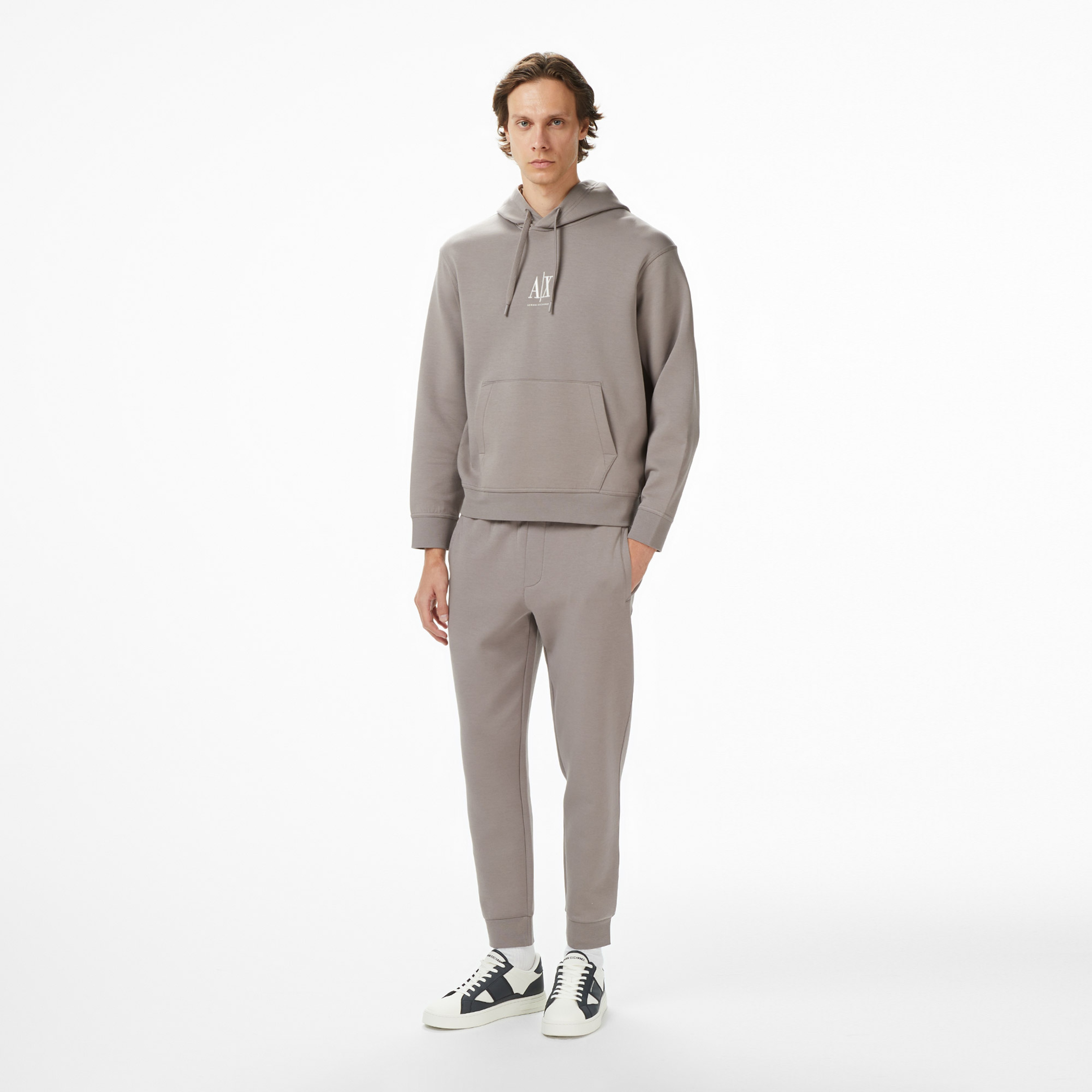 Armani Exchange Erkek Kahverengi Sweatshirt