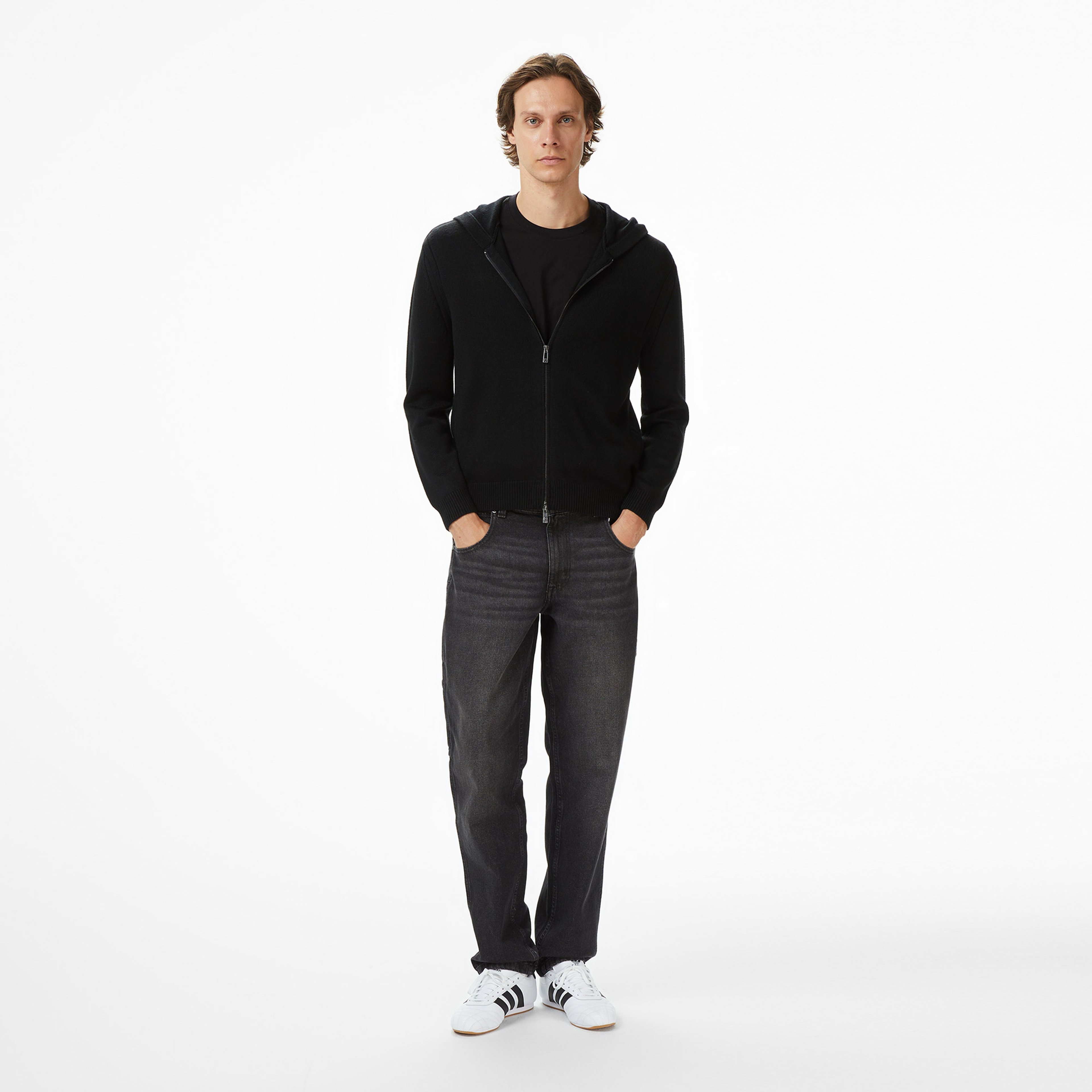 Armani Exchange Erkek Siyah Triko