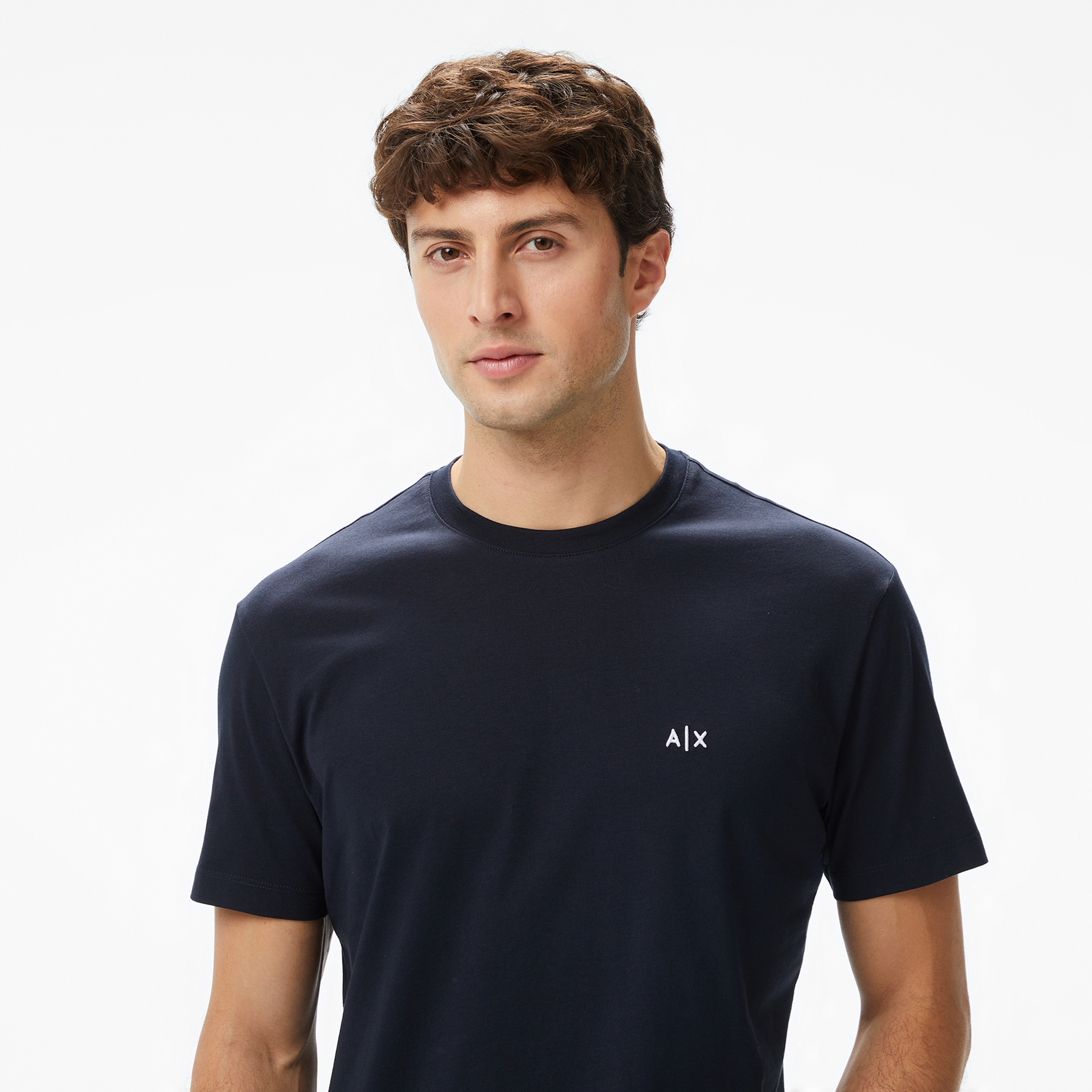 Armani Exchange Erkek Lacivert T-Shirt