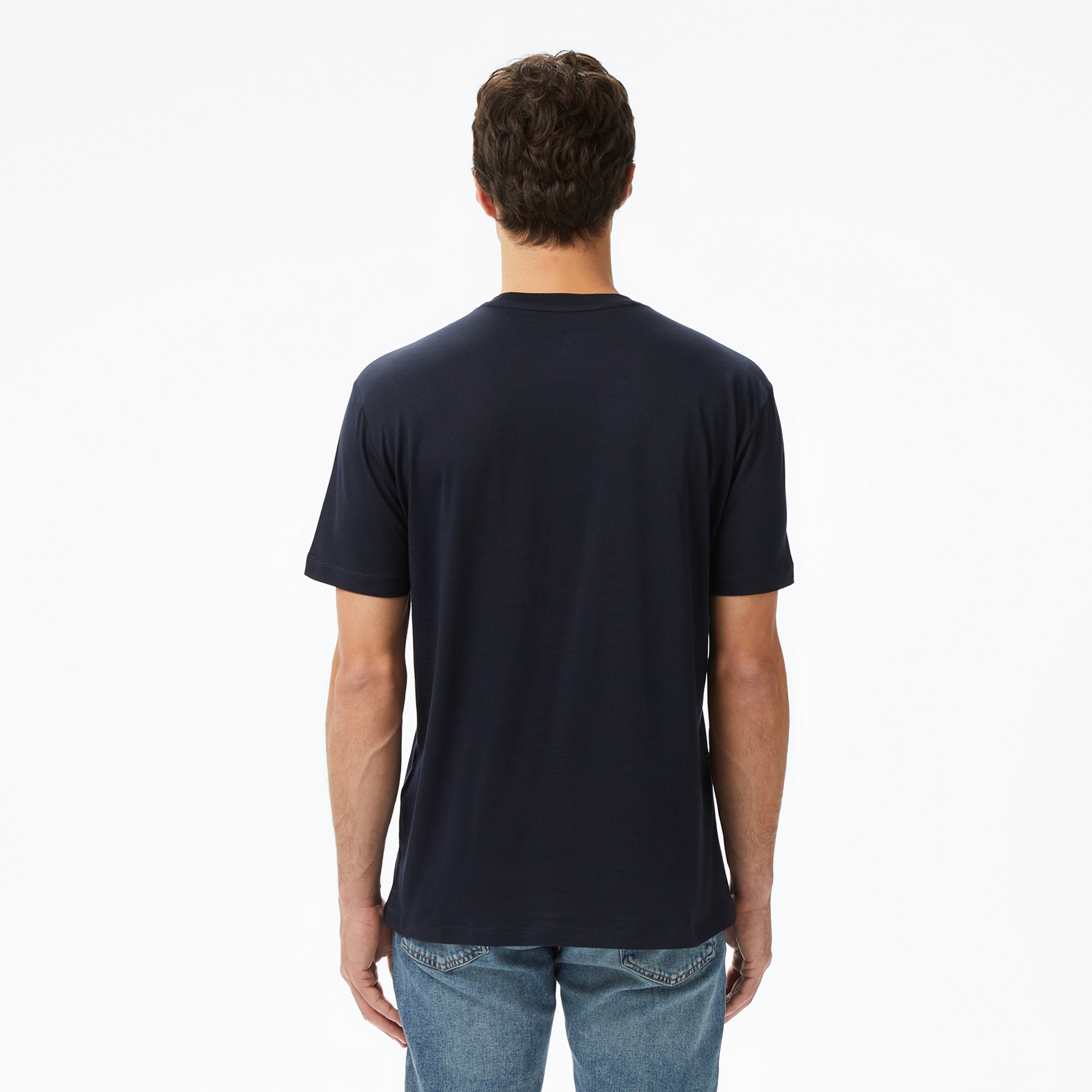 Armani Exchange Erkek Lacivert T-Shirt