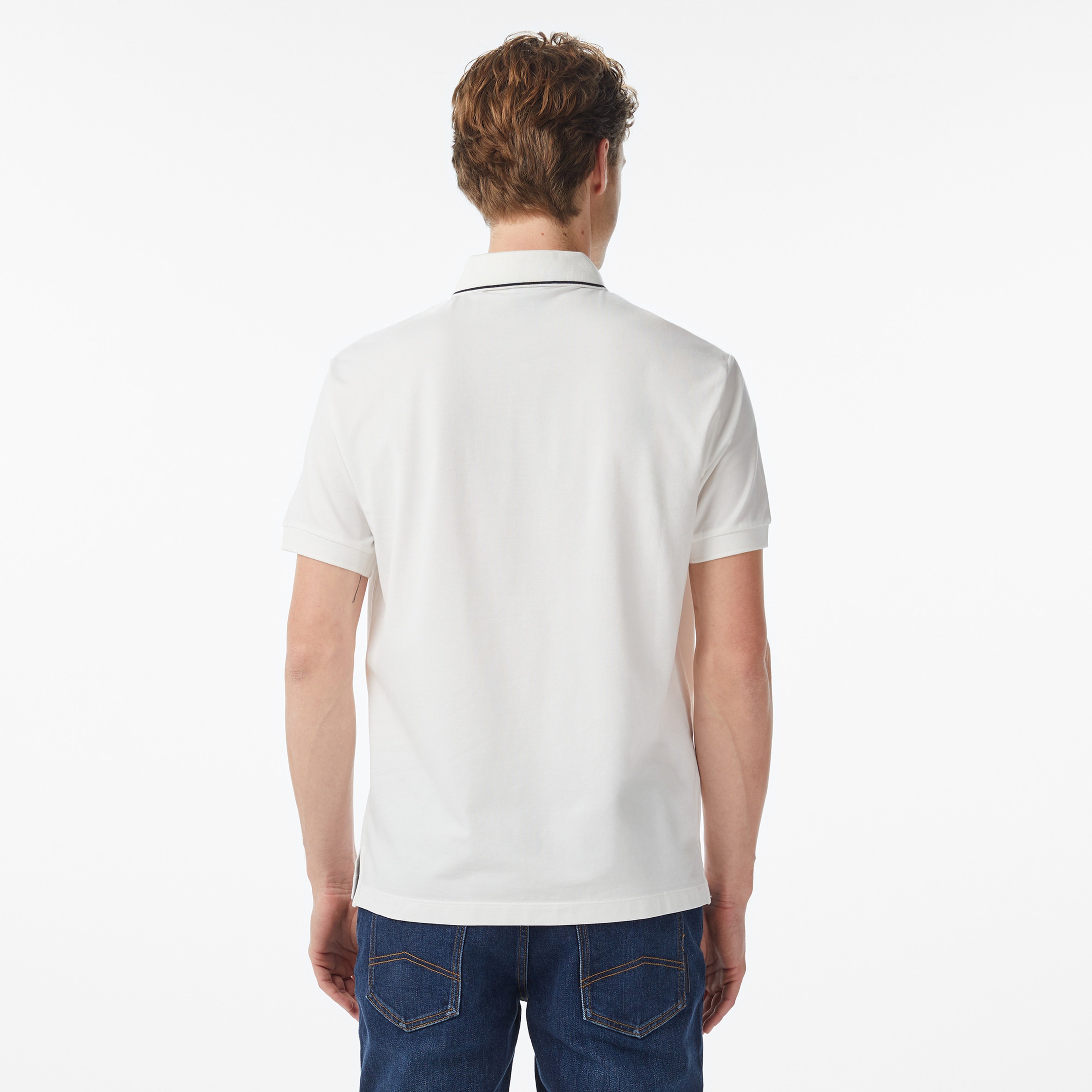 Armani Exchange Erkek Beyaz Polo