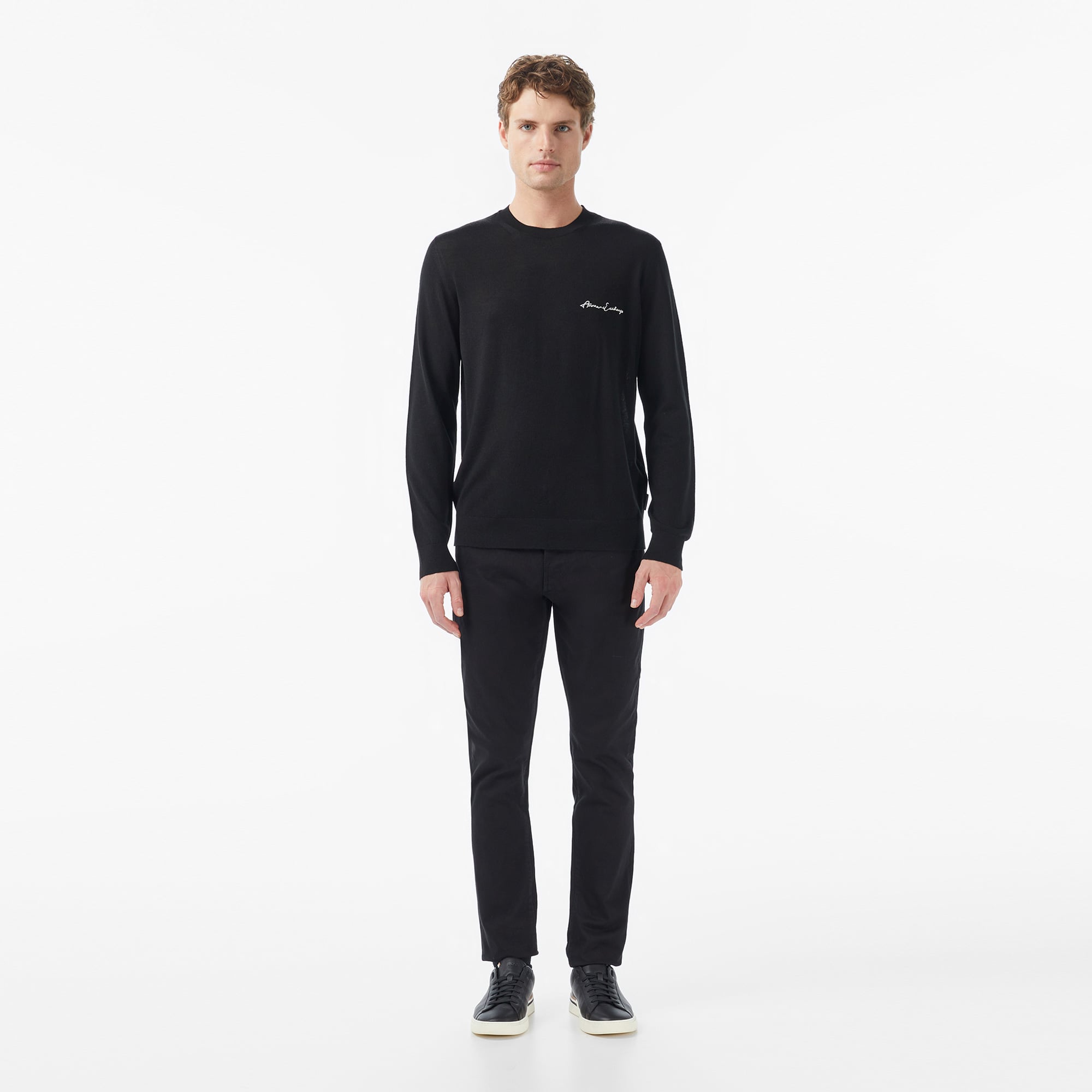 Armani Exchange Erkek Siyah Pantolon