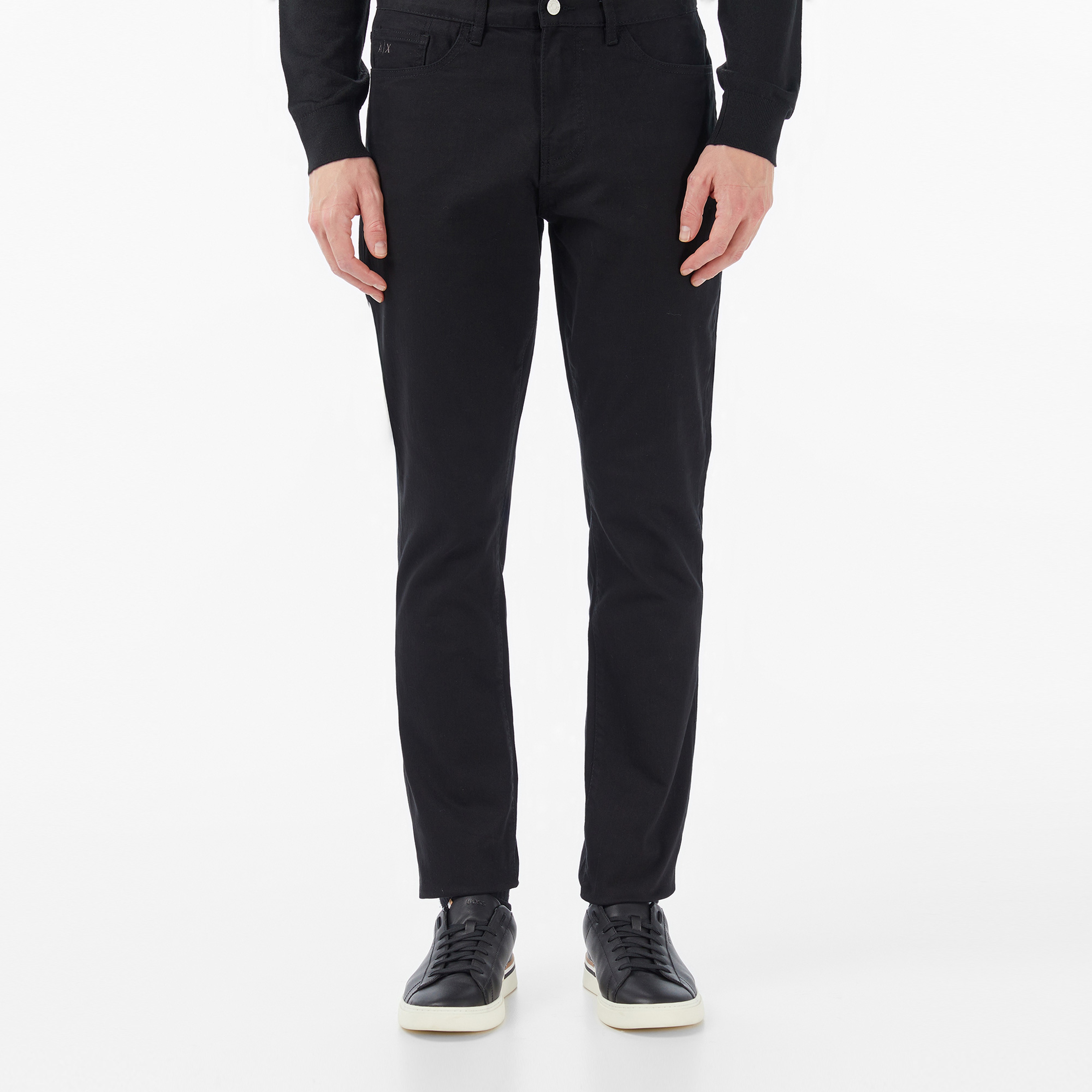 Armani Exchange Erkek Siyah Pantolon