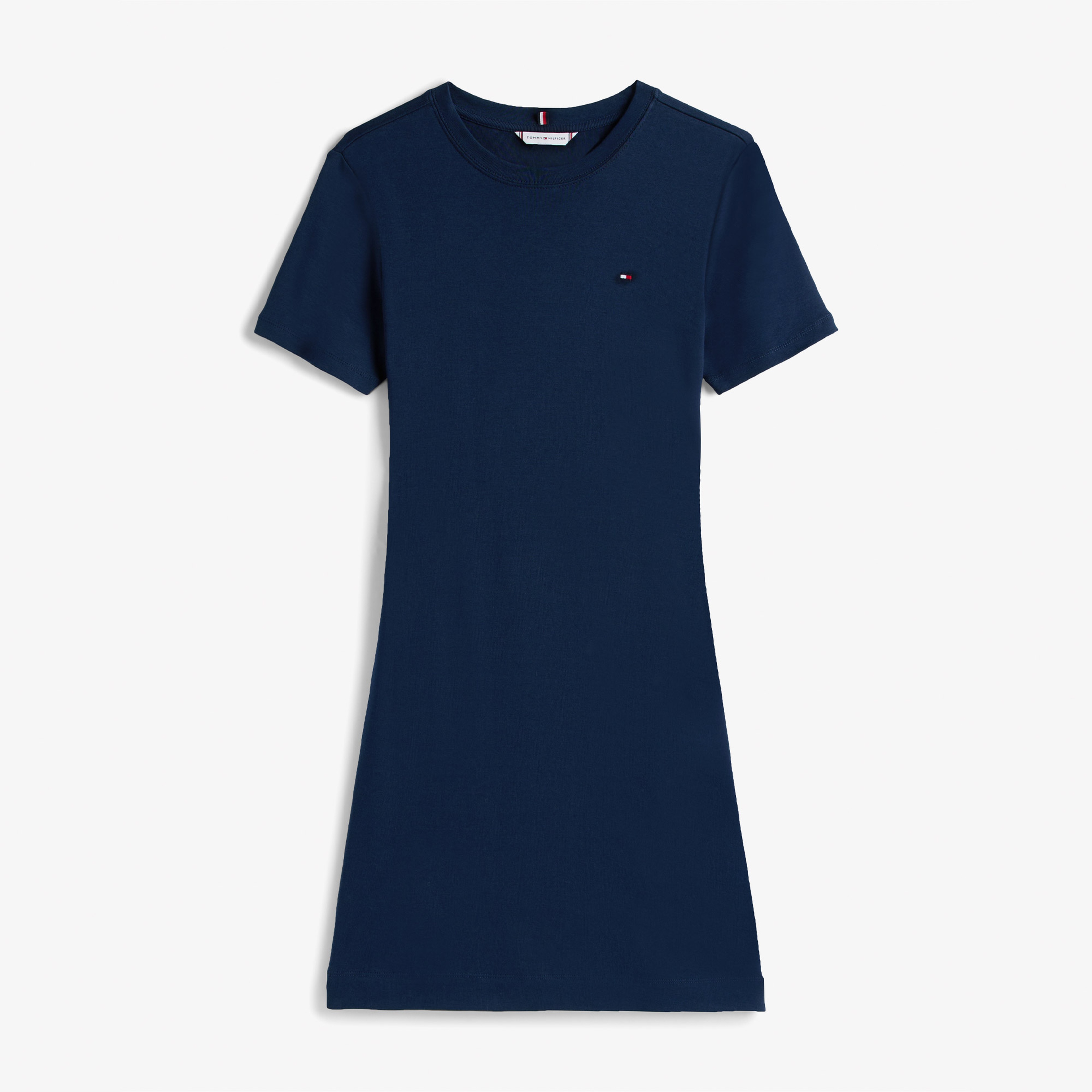 Tommy Hilfiger New Cody Slim Kadın Mavi Elbise