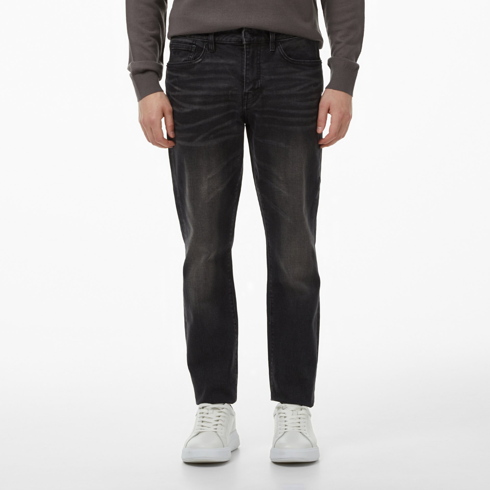 Armani Exchange Erkek Gri Denim Pantolon