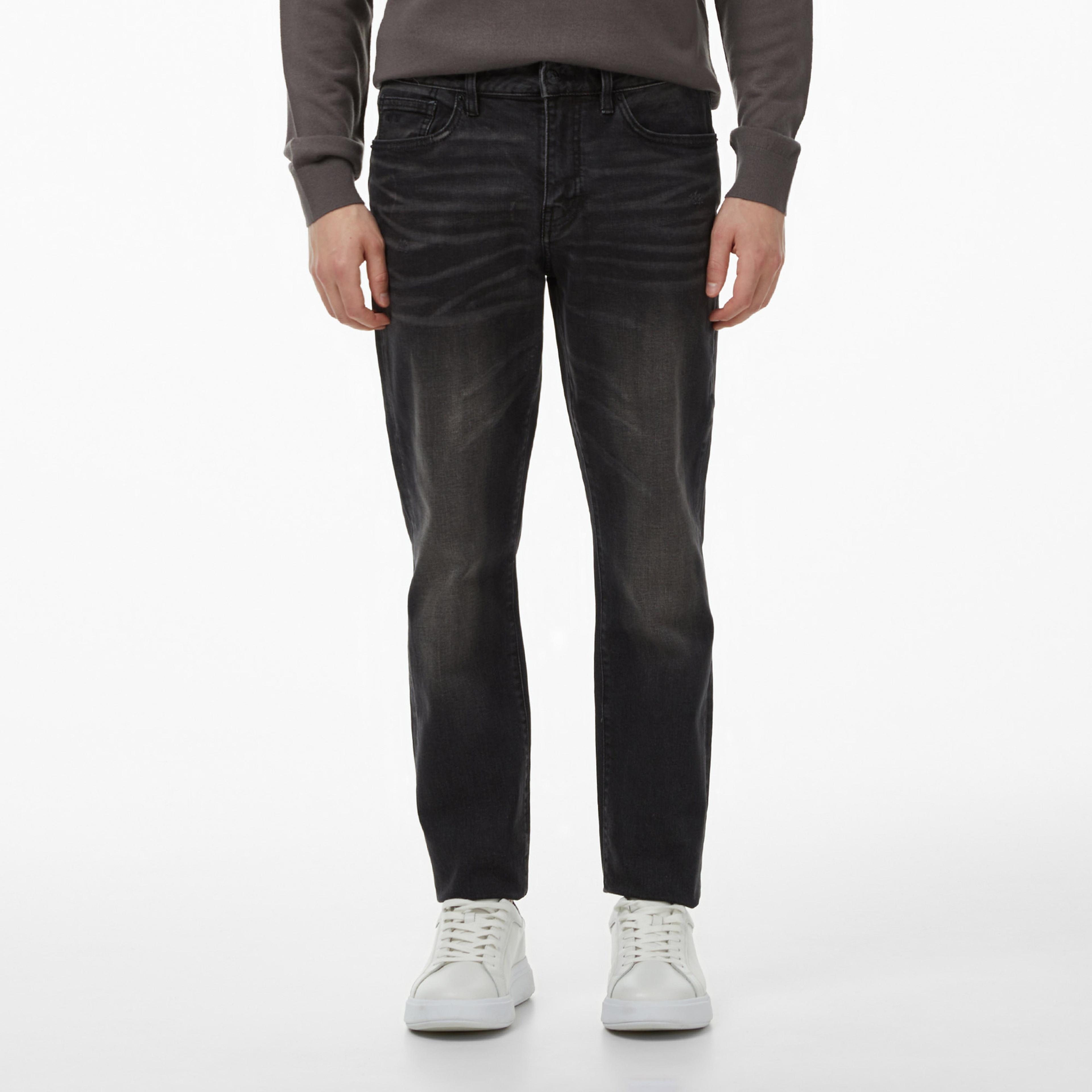 Armani Exchange Erkek Gri Denim Pantolon