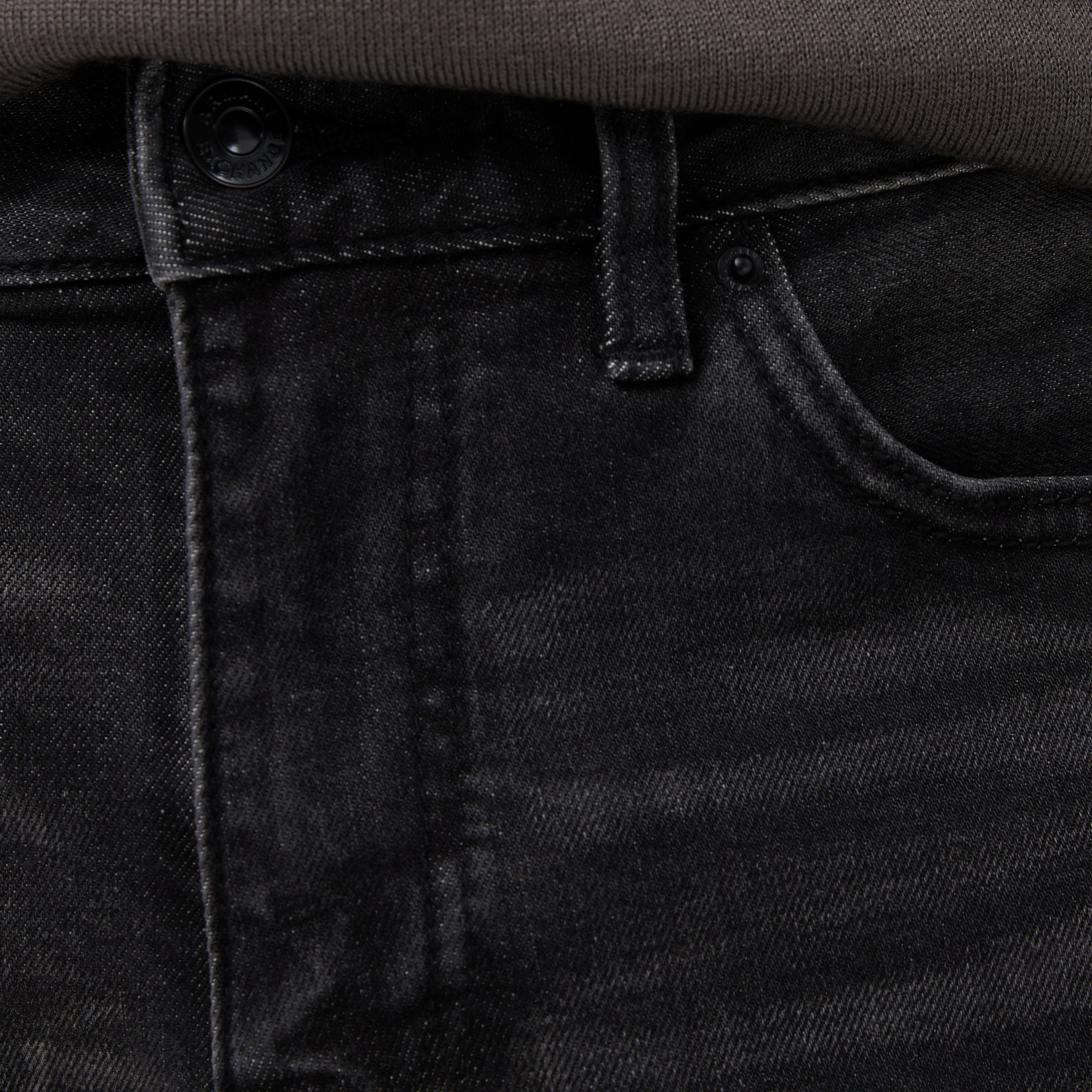 Armani Exchange Erkek Gri Denim Pantolon