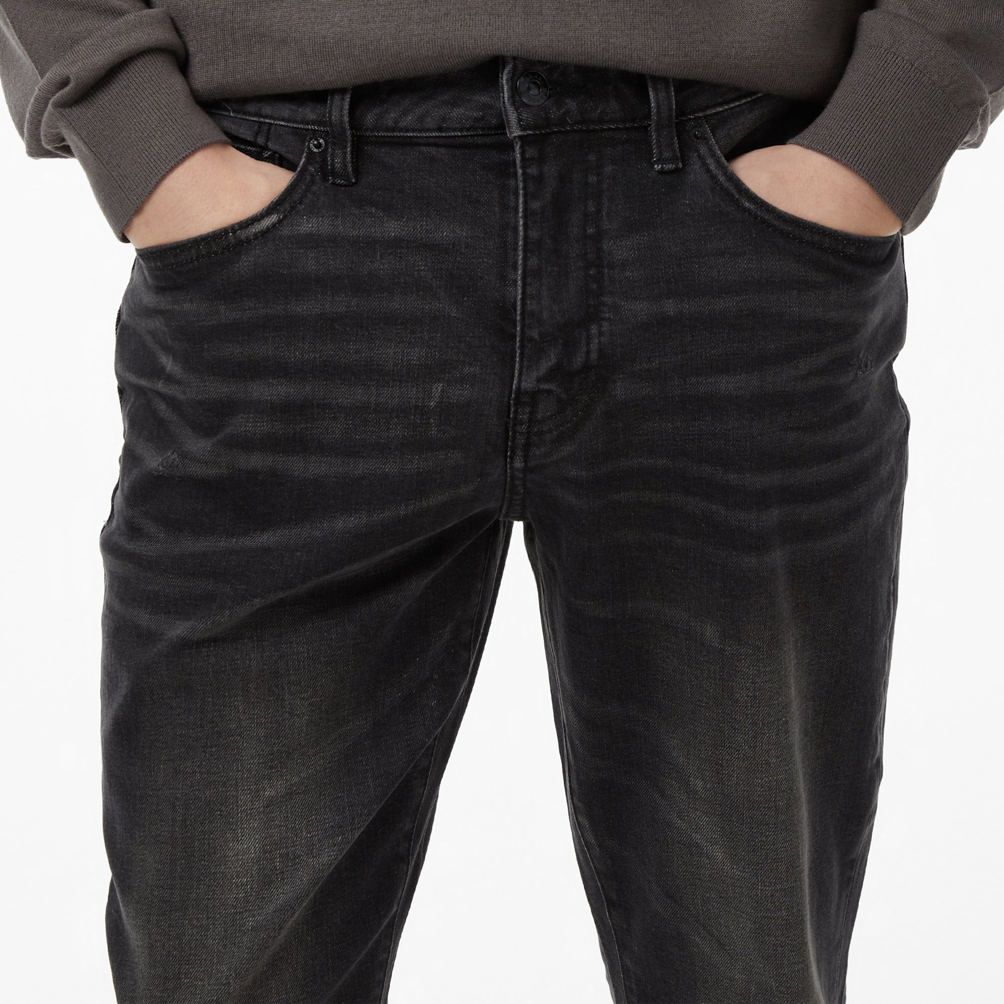 Armani Exchange Erkek Gri Denim Pantolon