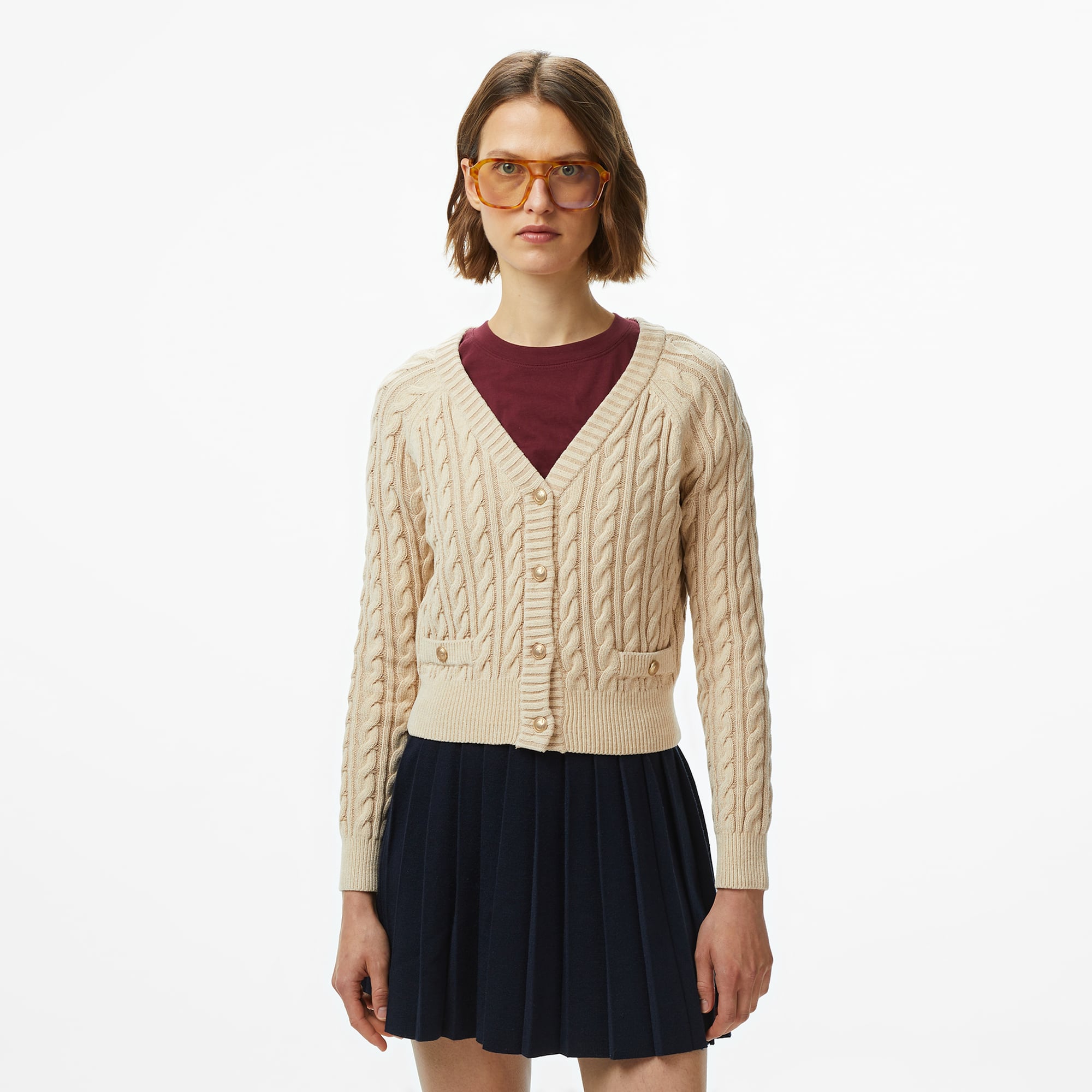 Guess Giselle Kadın Renkli Hırka