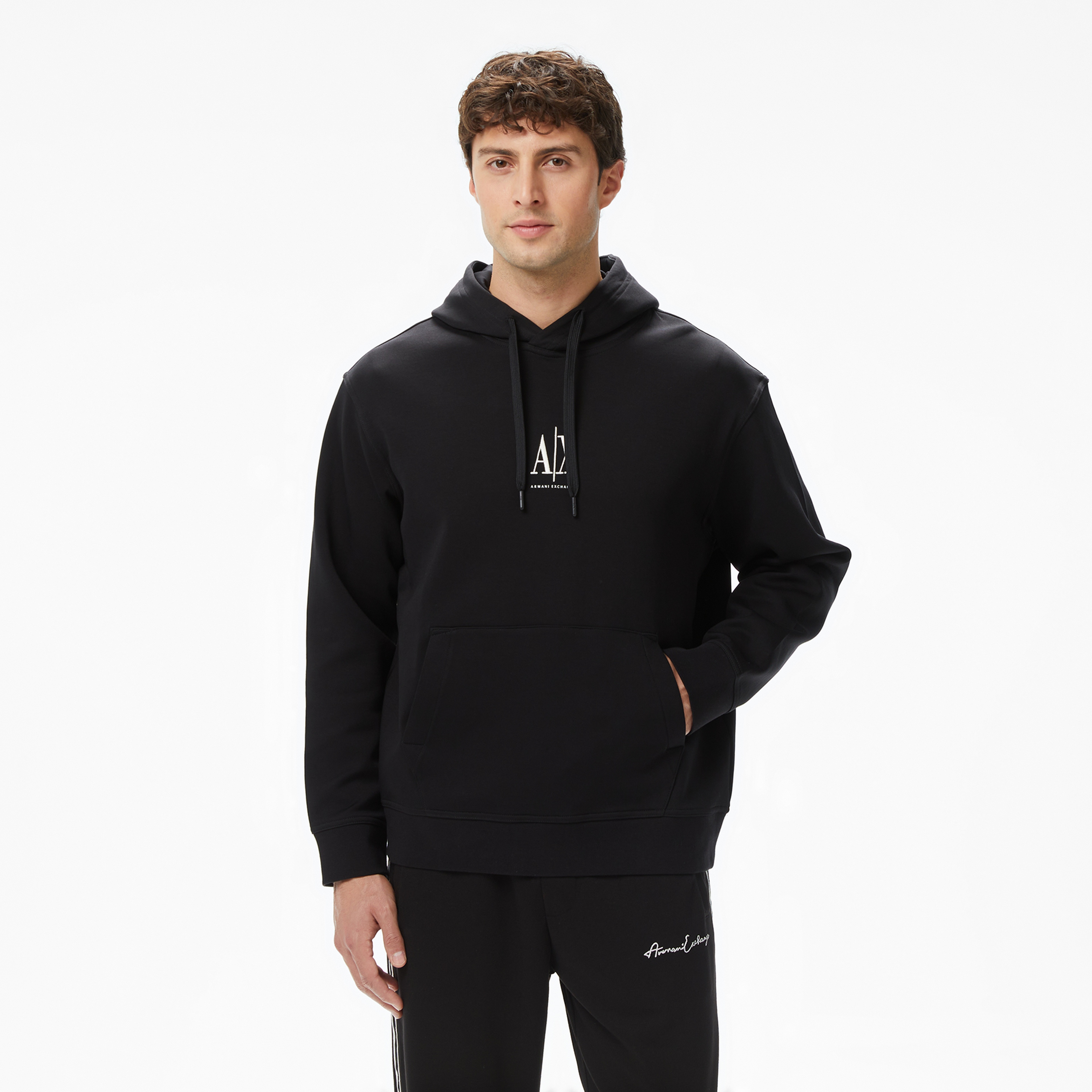 Armani Exchange Erkek Siyah Sweatshirt