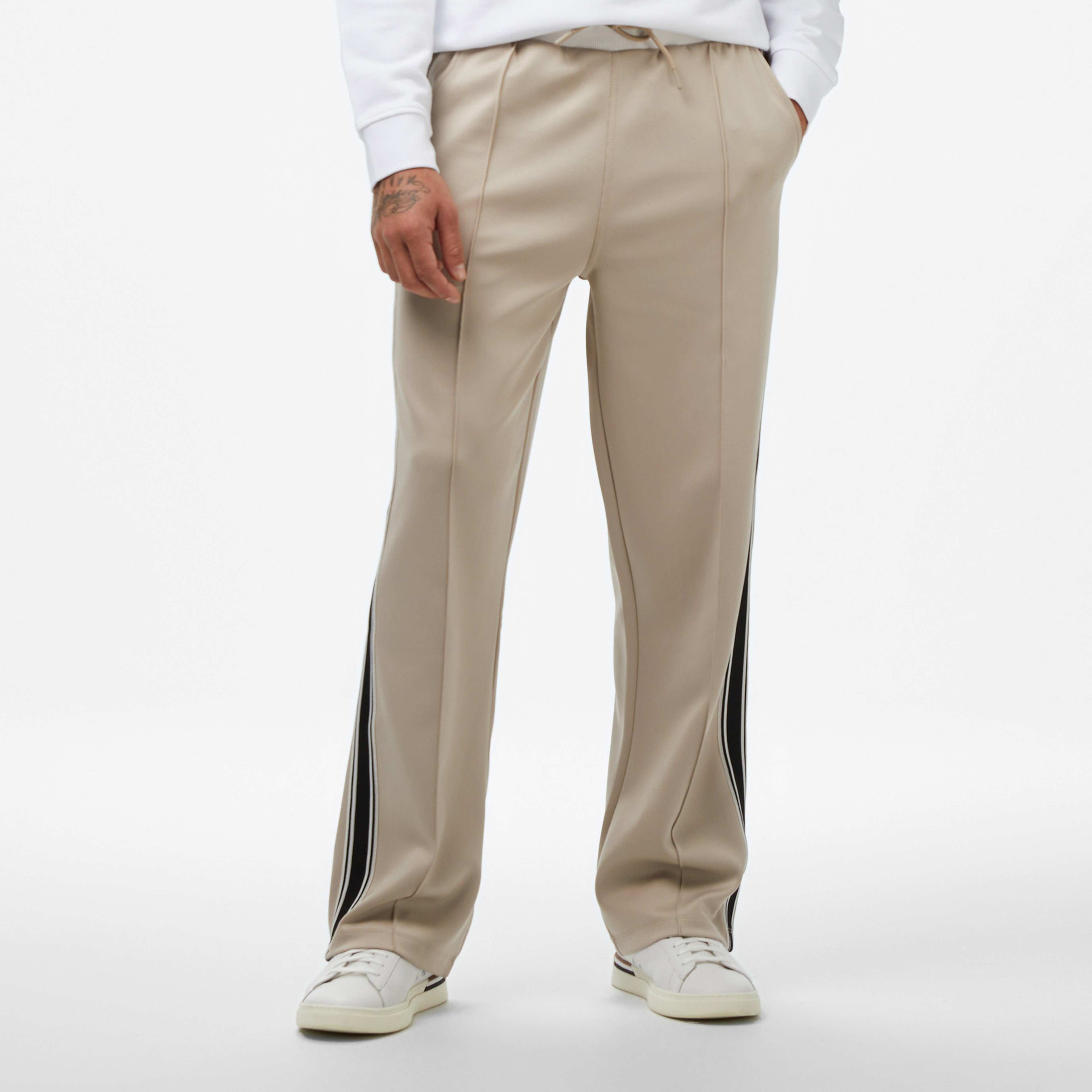 Guess Fulvio Scuba Erkek Bej Eşofman Altı