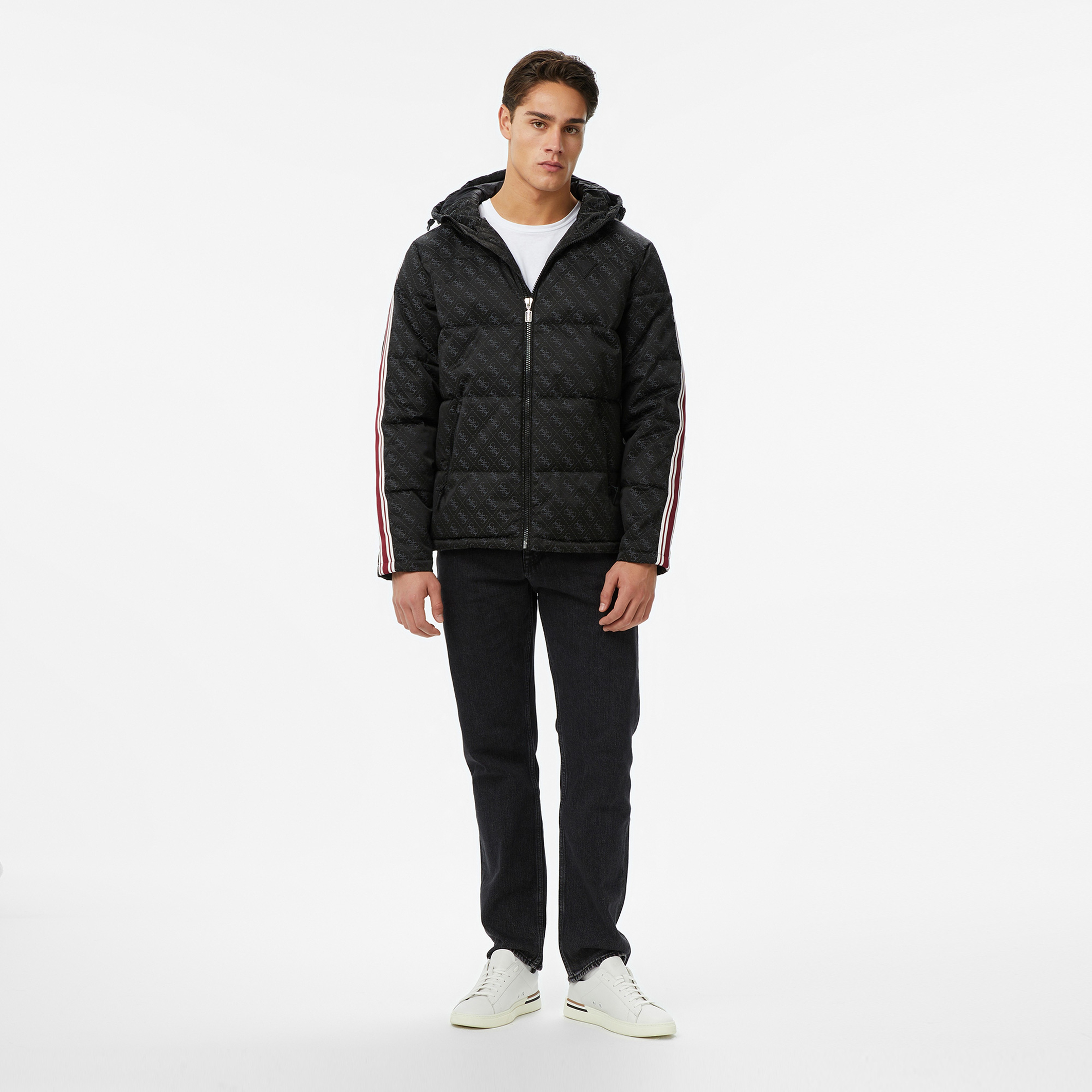 Guess Fusco Erkek Renkli Mont