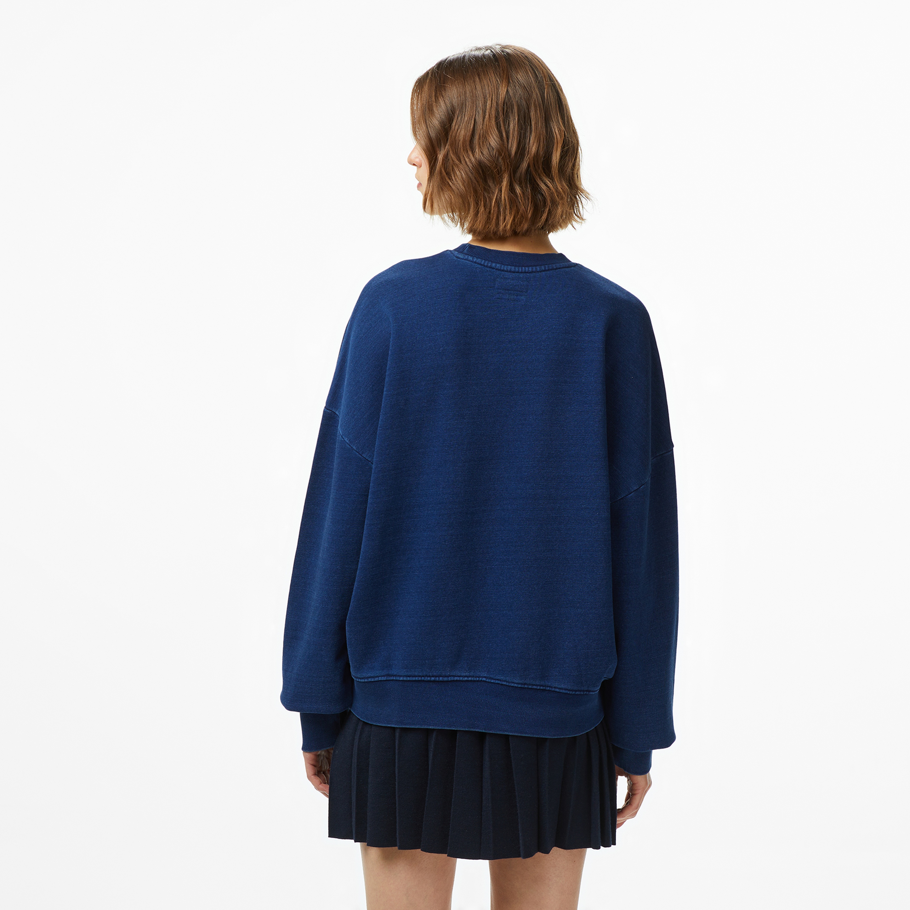 Guess Jeans Kadın Lacivert Sweatshirt