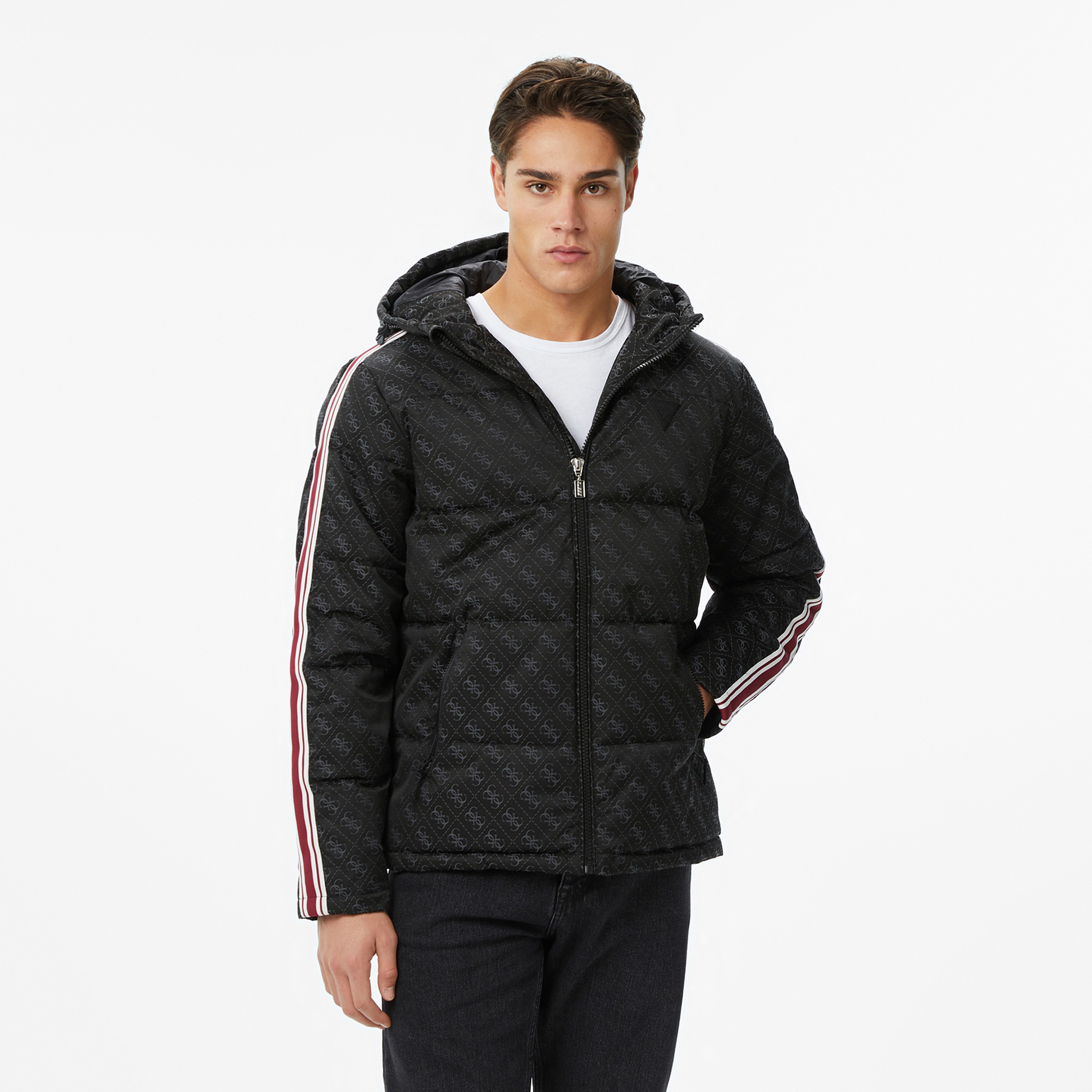 Guess Fusco Erkek Renkli Mont