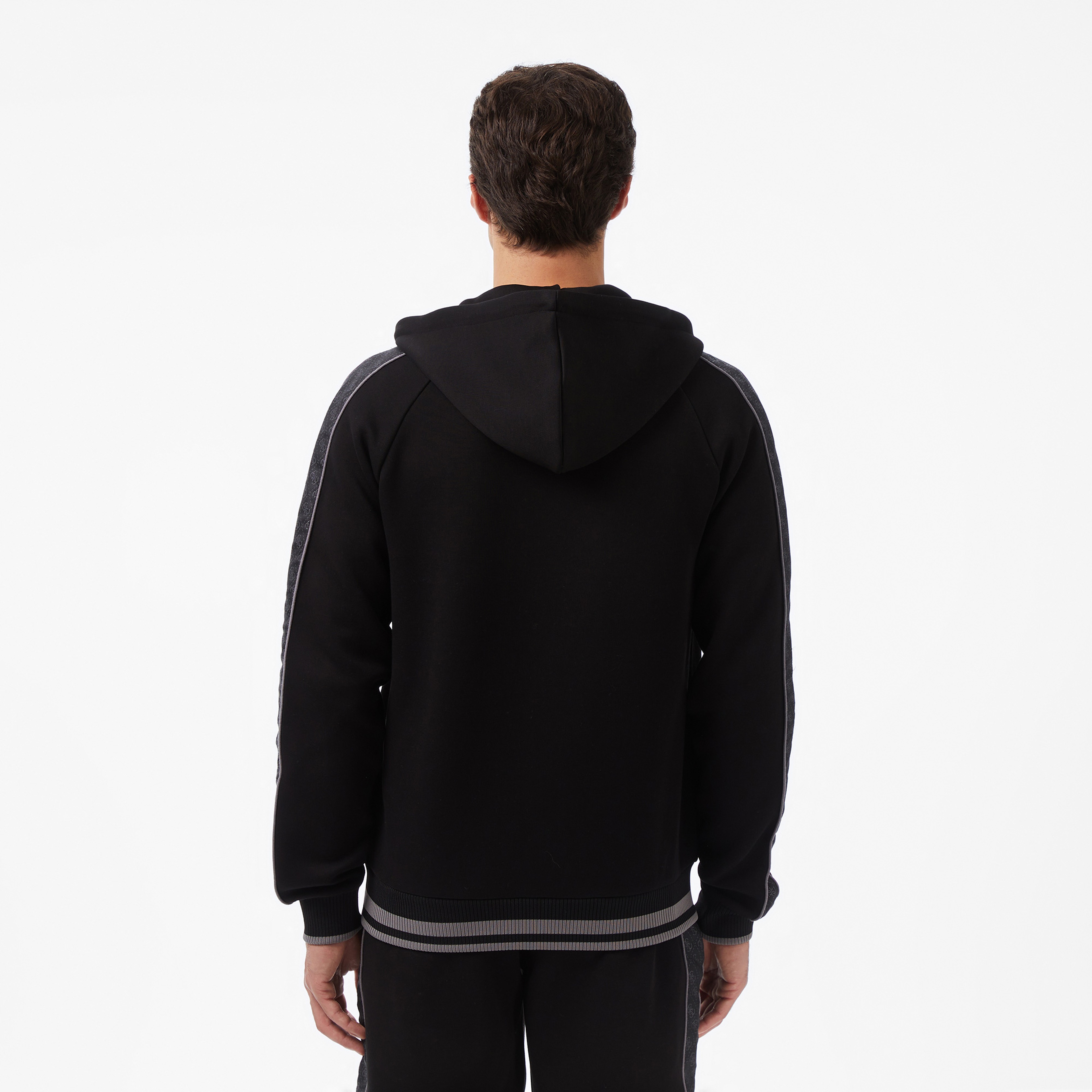 Guess Finlo Erkek Siyah Sweatshirt