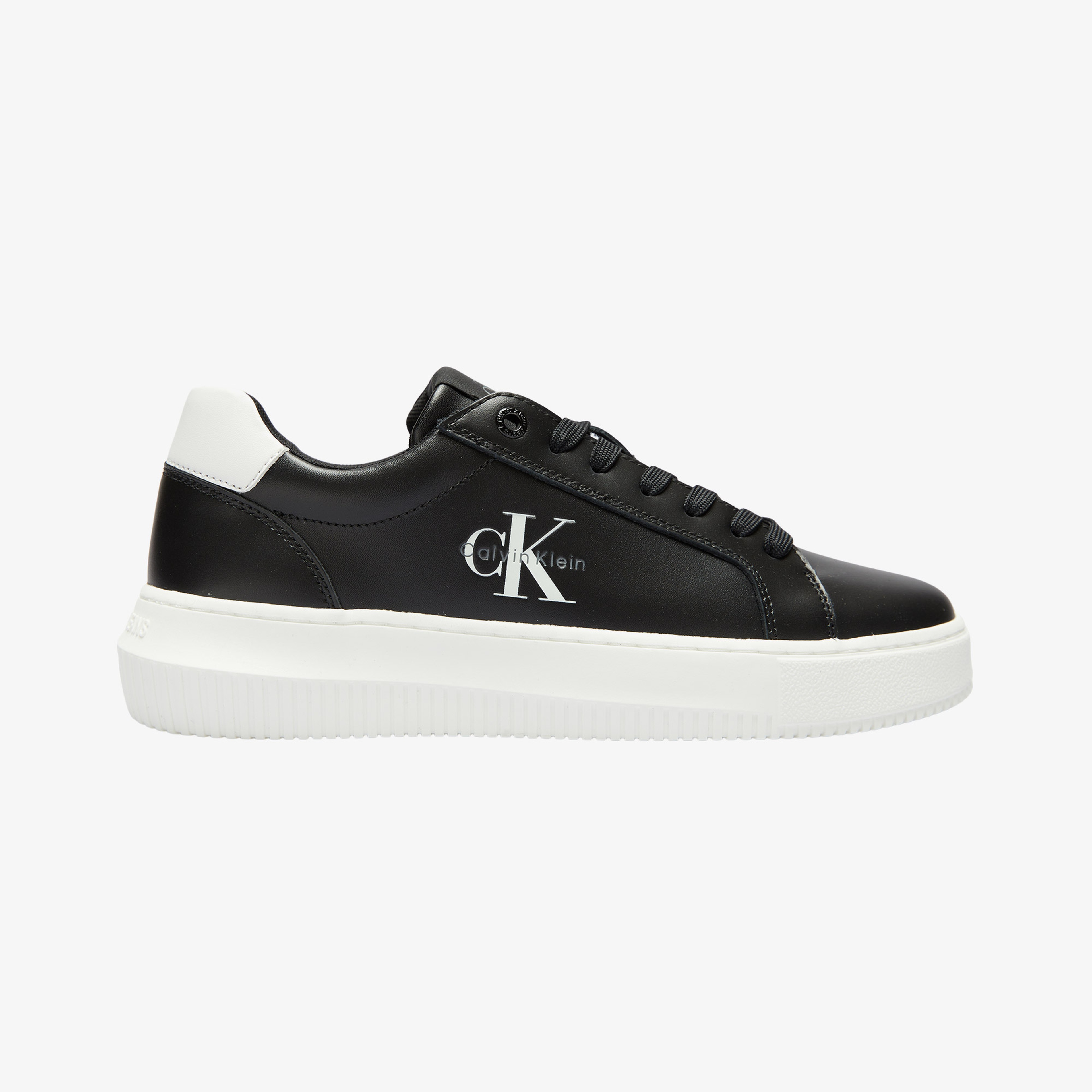 Calvin Klein Chunky Cupsole Mono Kadın Siyah Sneaker