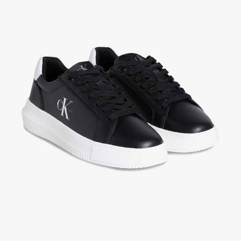 Calvin Klein Chunky Cupsole Mono Kadın Siyah Sneaker
