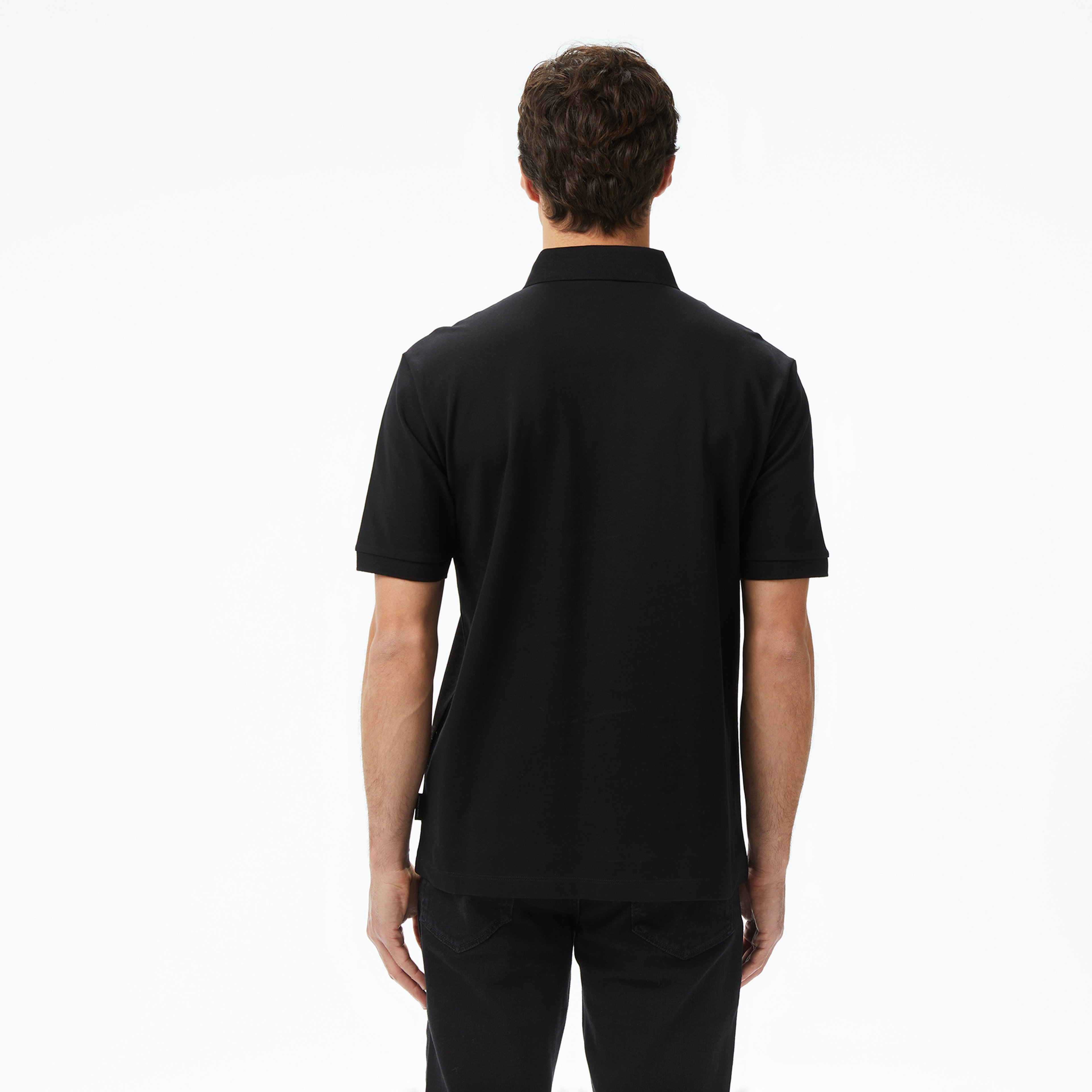 Armani Exchange Erkek Siyah / Altın Polo