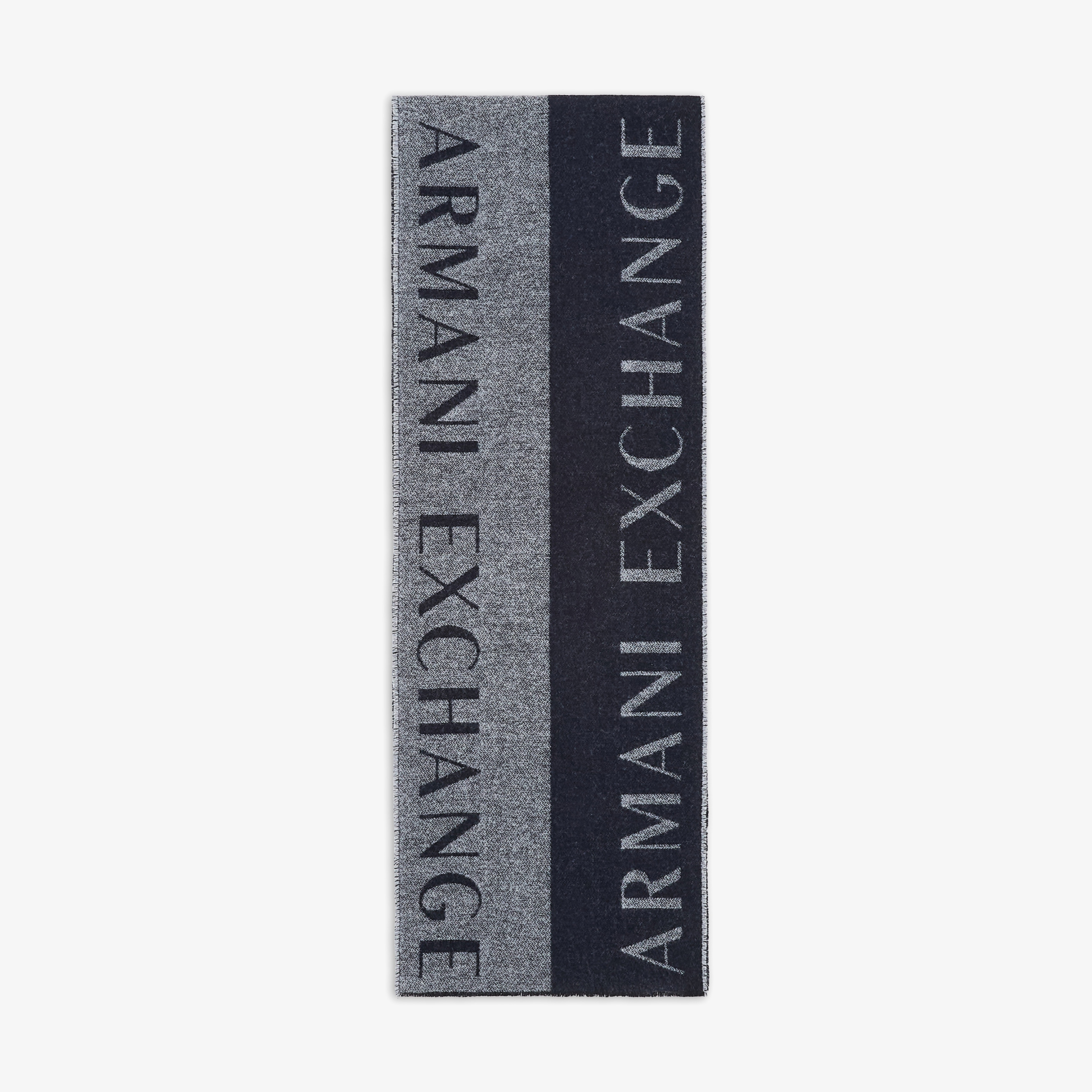 Armani Exchange Erkek Lacivert / Gri Atkı